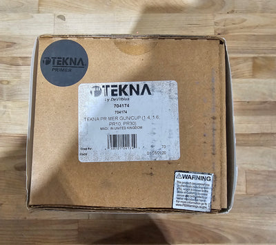 DeVilbiss 704174 TEKNA Primer Gun/Cup (1.4, 1.6, PR10, PR30)