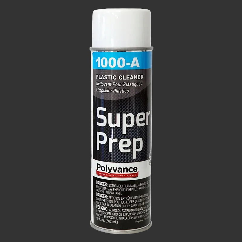 Polyvance 1000-A Super Prep Plastic Cleaner 19 oz Aerosol