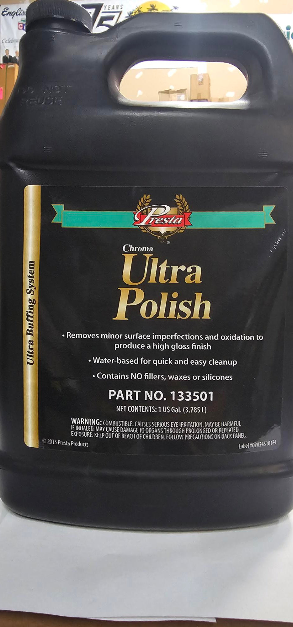 Presta Chroma 1500 Ultra Polish 1 Gallon