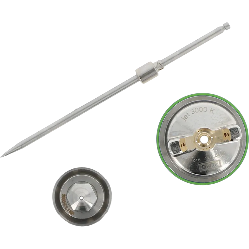 SATA 191379 1.4 mm nozzle set SATAjet 3000K HVLP air cap fluid tip needle