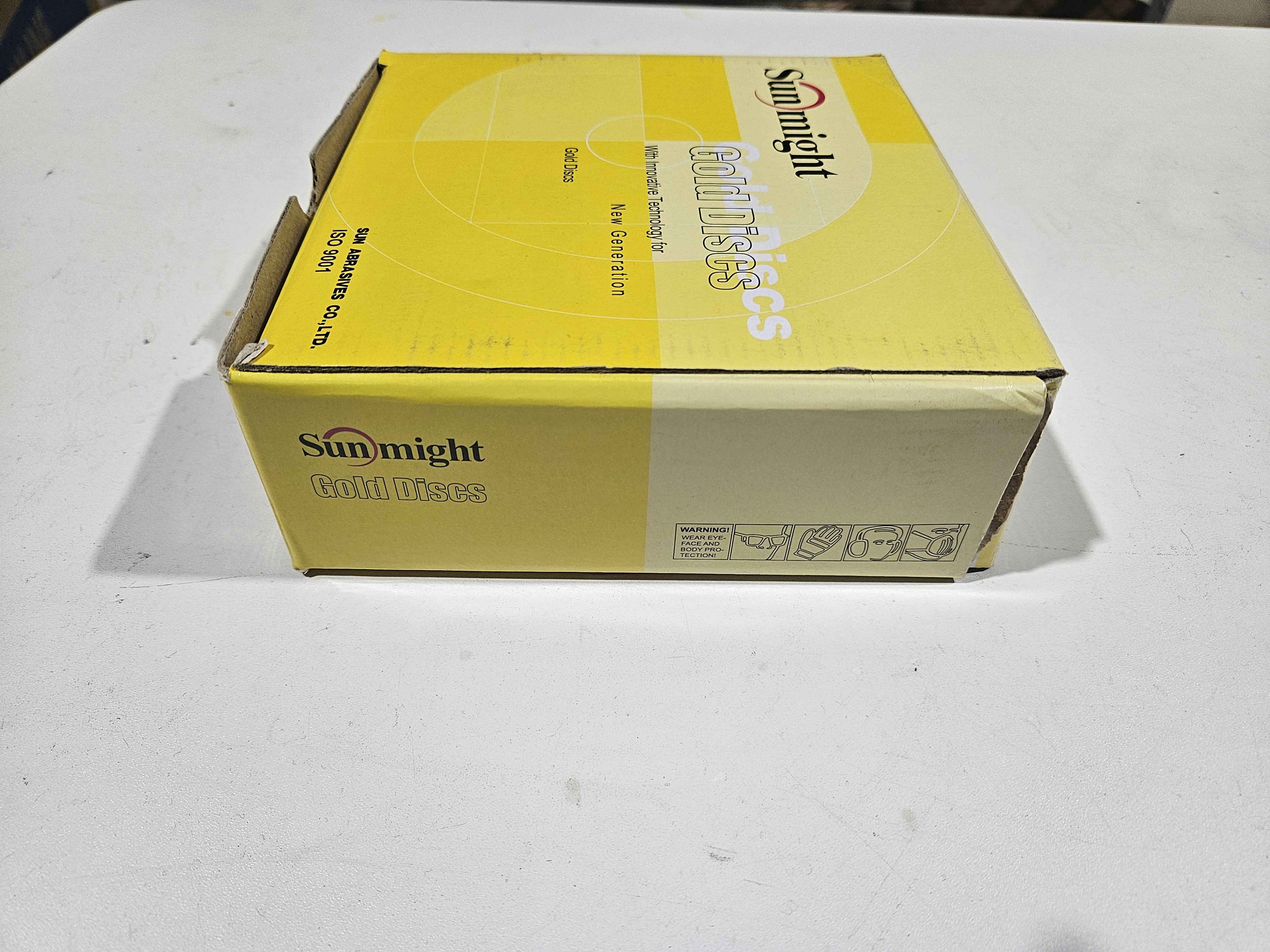 Sunmight Gold 6" No Hole PSA Disc Grit 400
