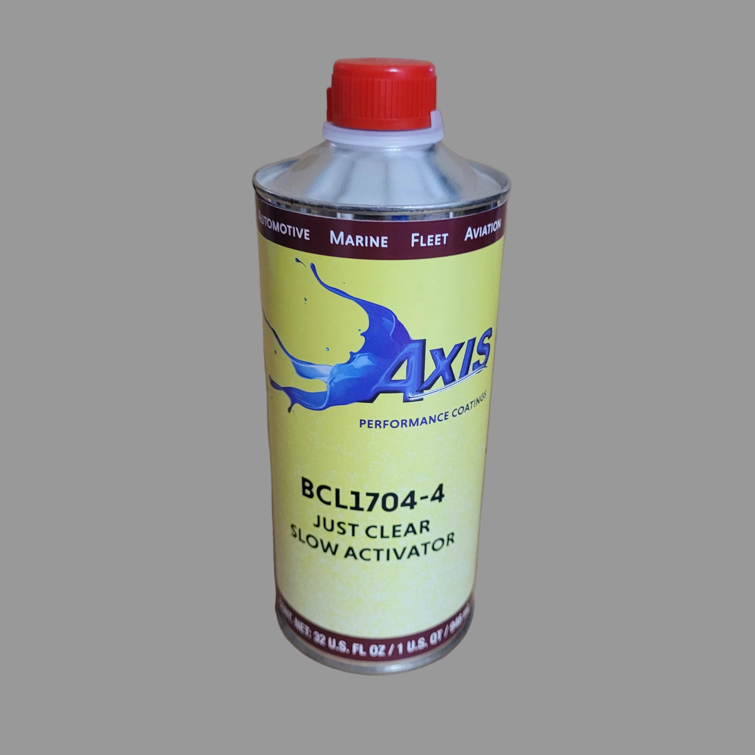 AXIS BCL1704 Just Clear Slow Activator quart can