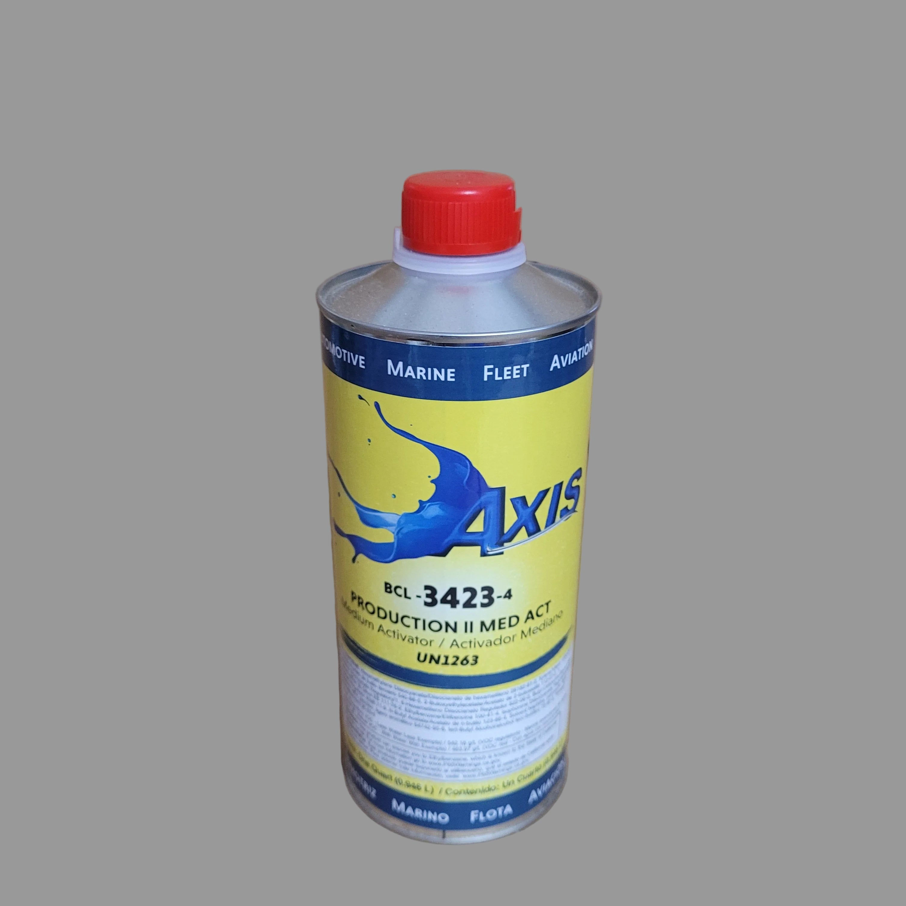 AXIS BCL3423 Medium Production II Activator Quart can for urethane clearcoats