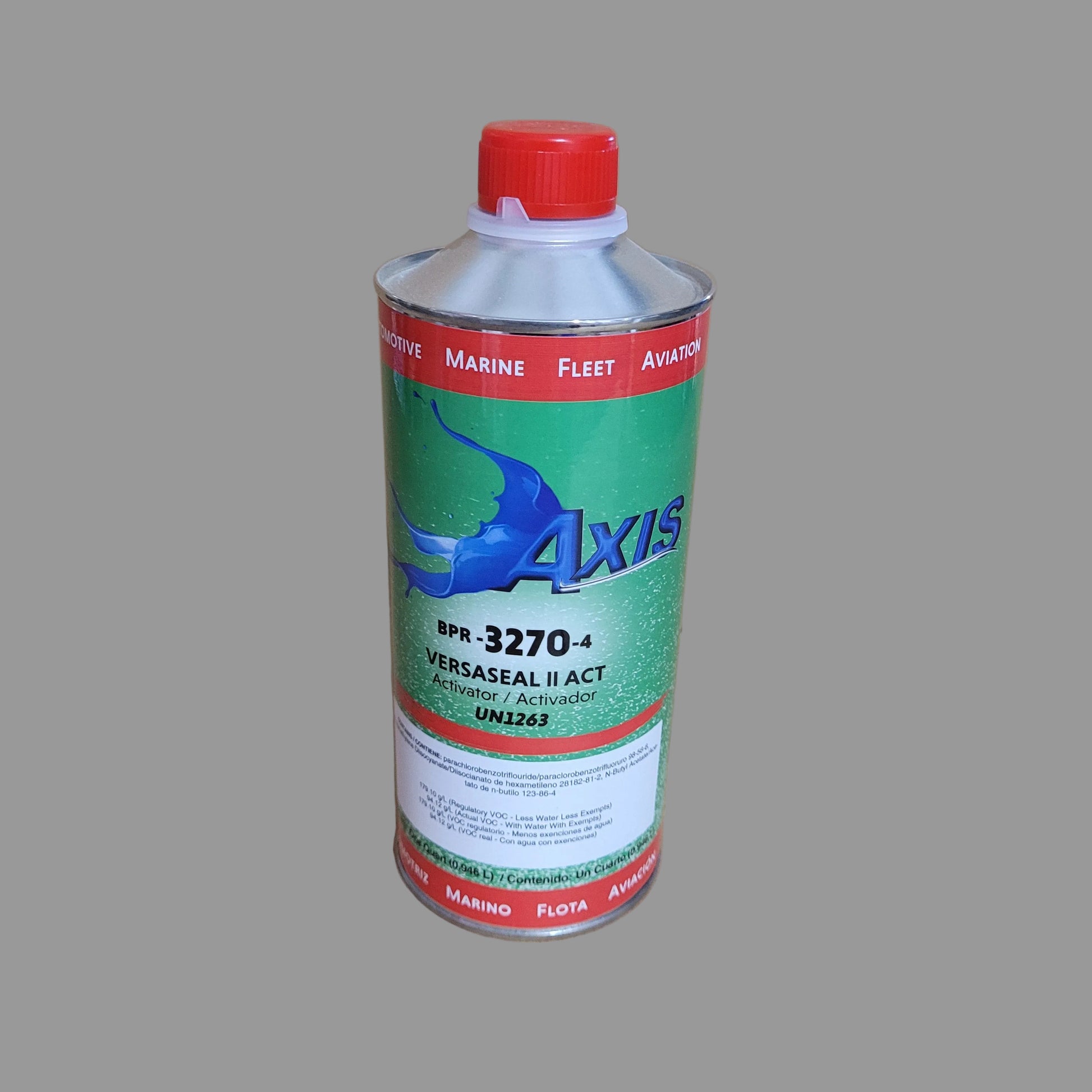AXIS BPR3270 Versaseal II Activator Quart can for 2-component sealer