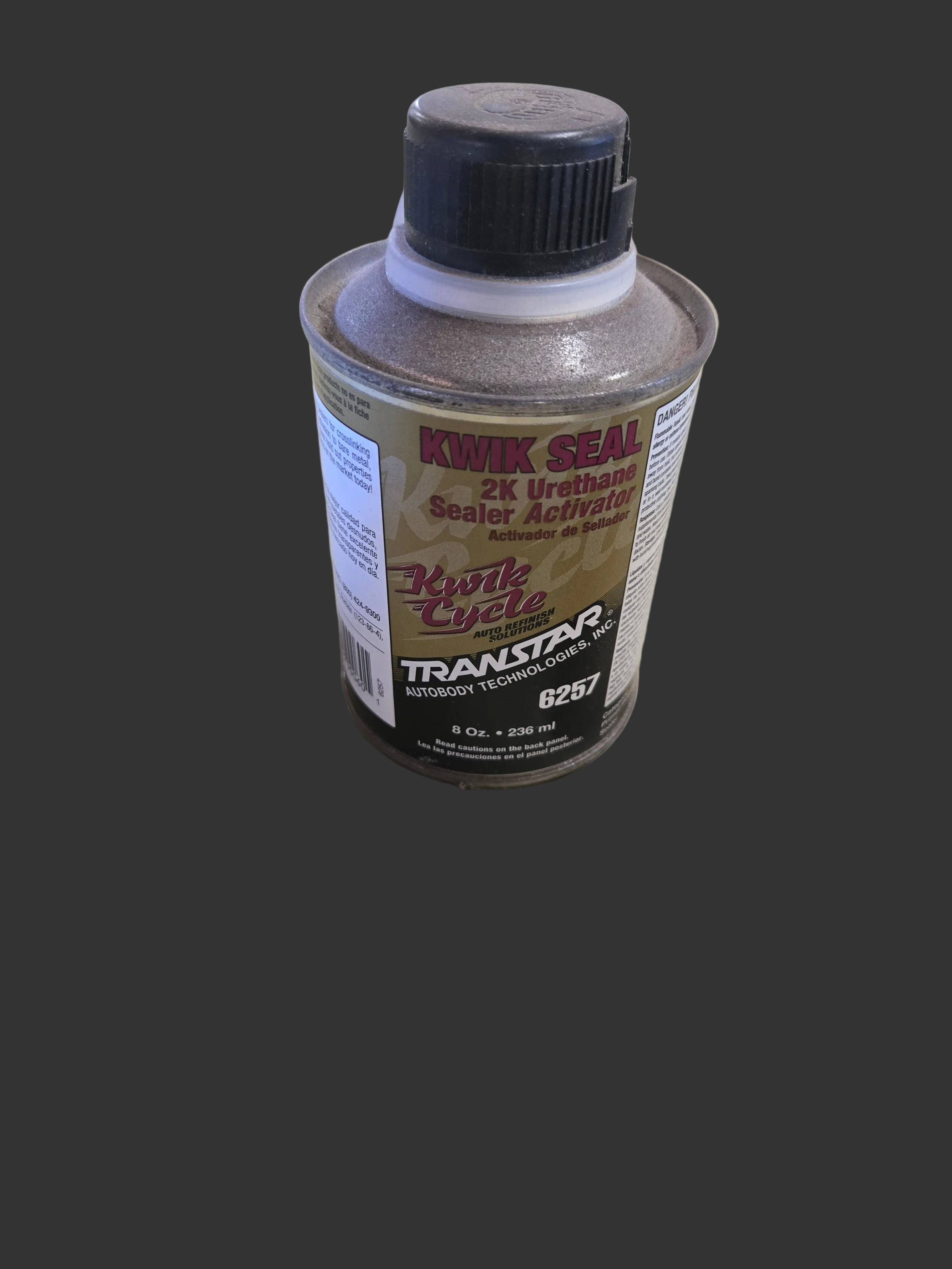 Transtar 6257 Kwik Seal 2K Urethane Sealer Activator 1/2 Pint