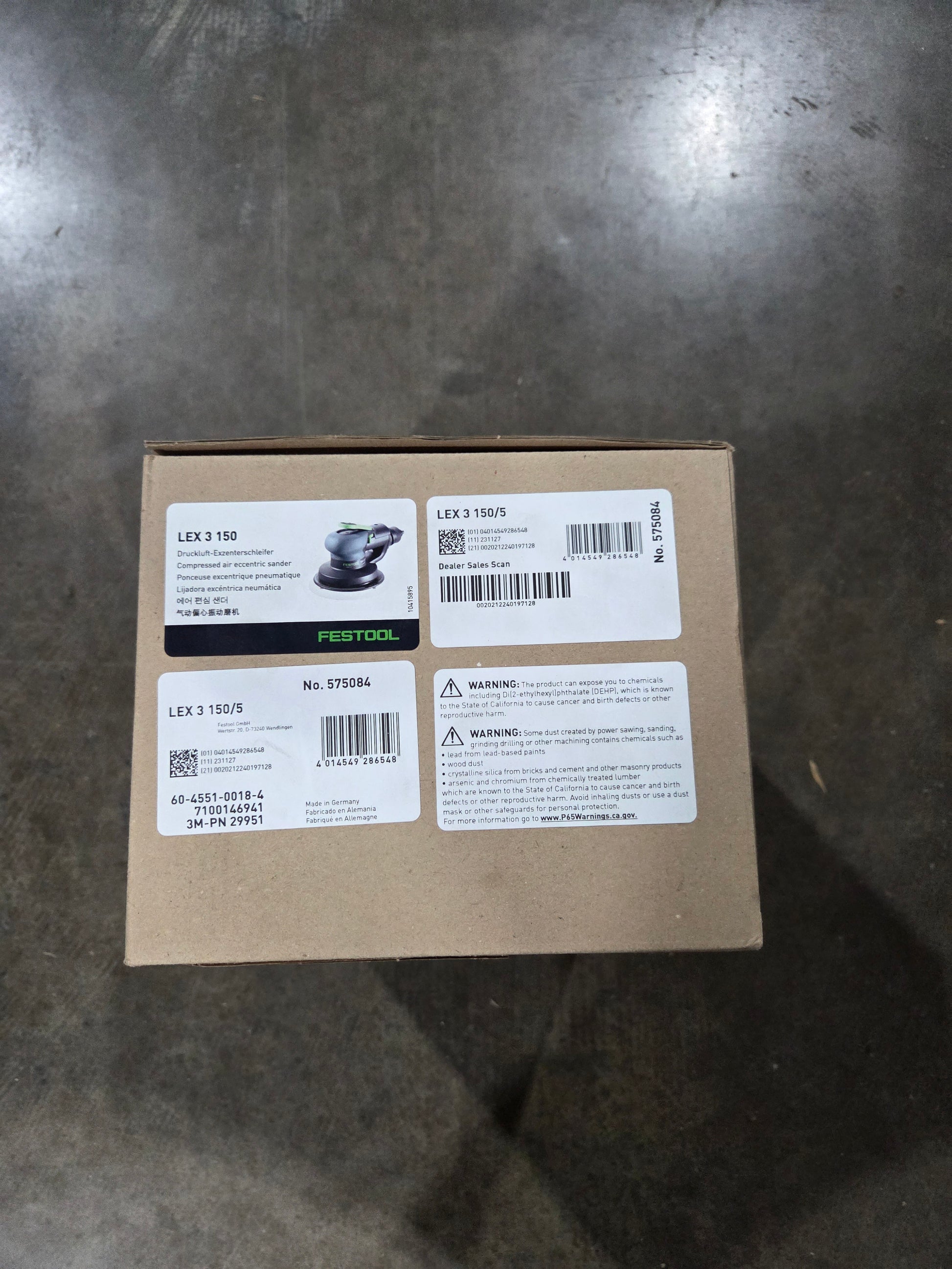 Festool 29951 LEX 3 150/5 Pneumatic Eccentric Sander