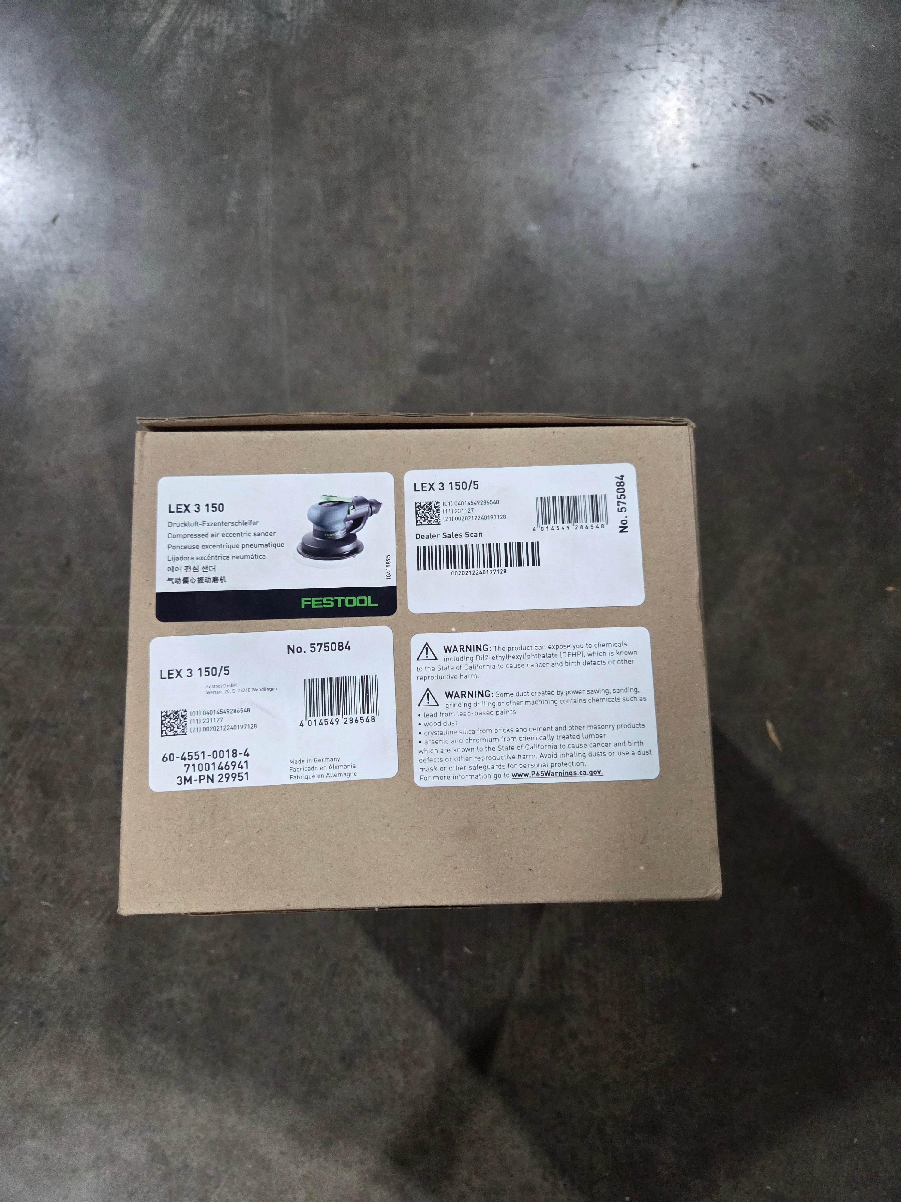 Festool 29951 LEX 3 150/5 Pneumatic Eccentric Sander
