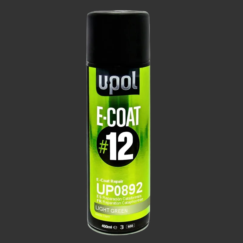 U-Pol UP0892 #12 E-Coat Repair Aerosol Light Green - 15 oz