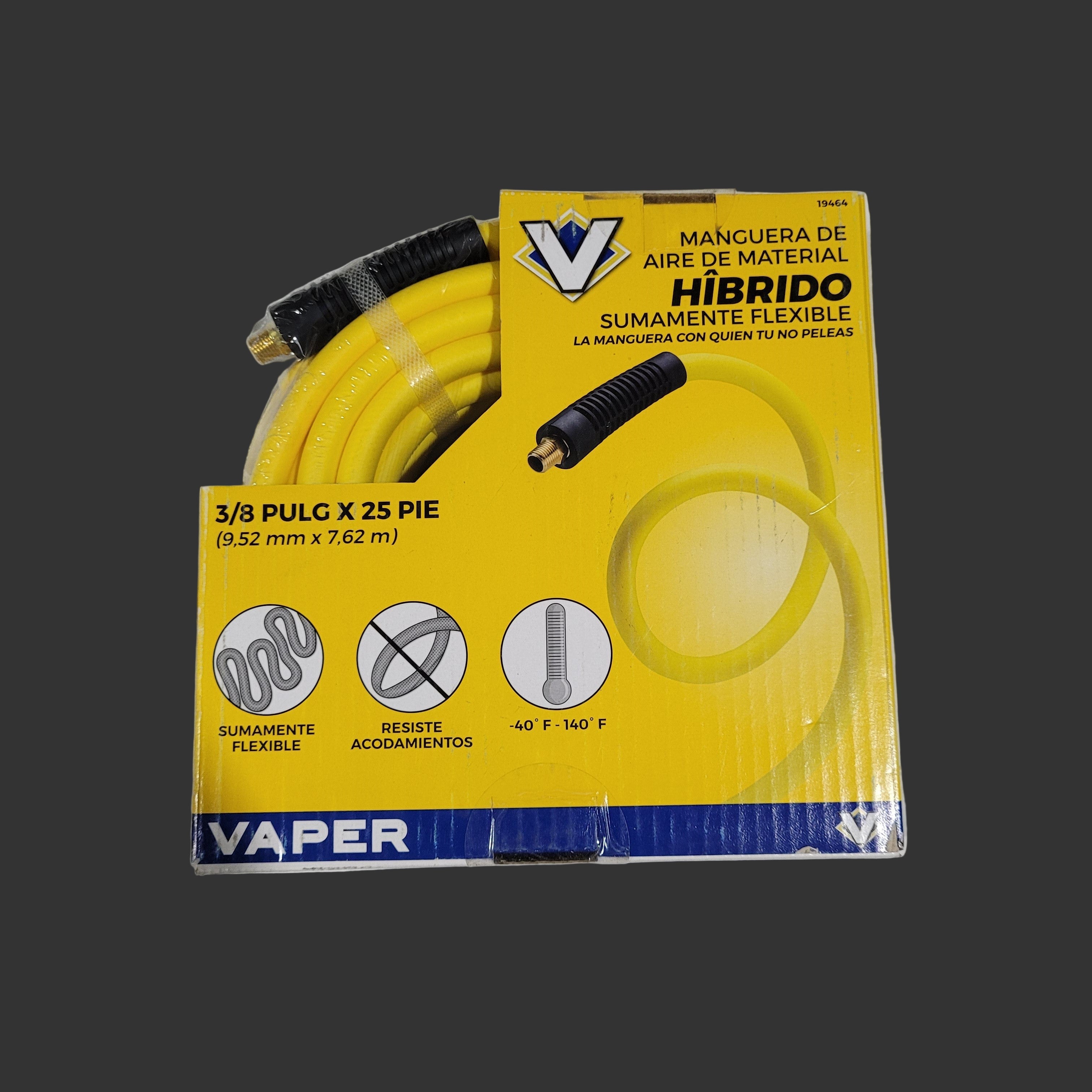 Titan Tools 19464- Hybrid Air Hose 3/8X25'
