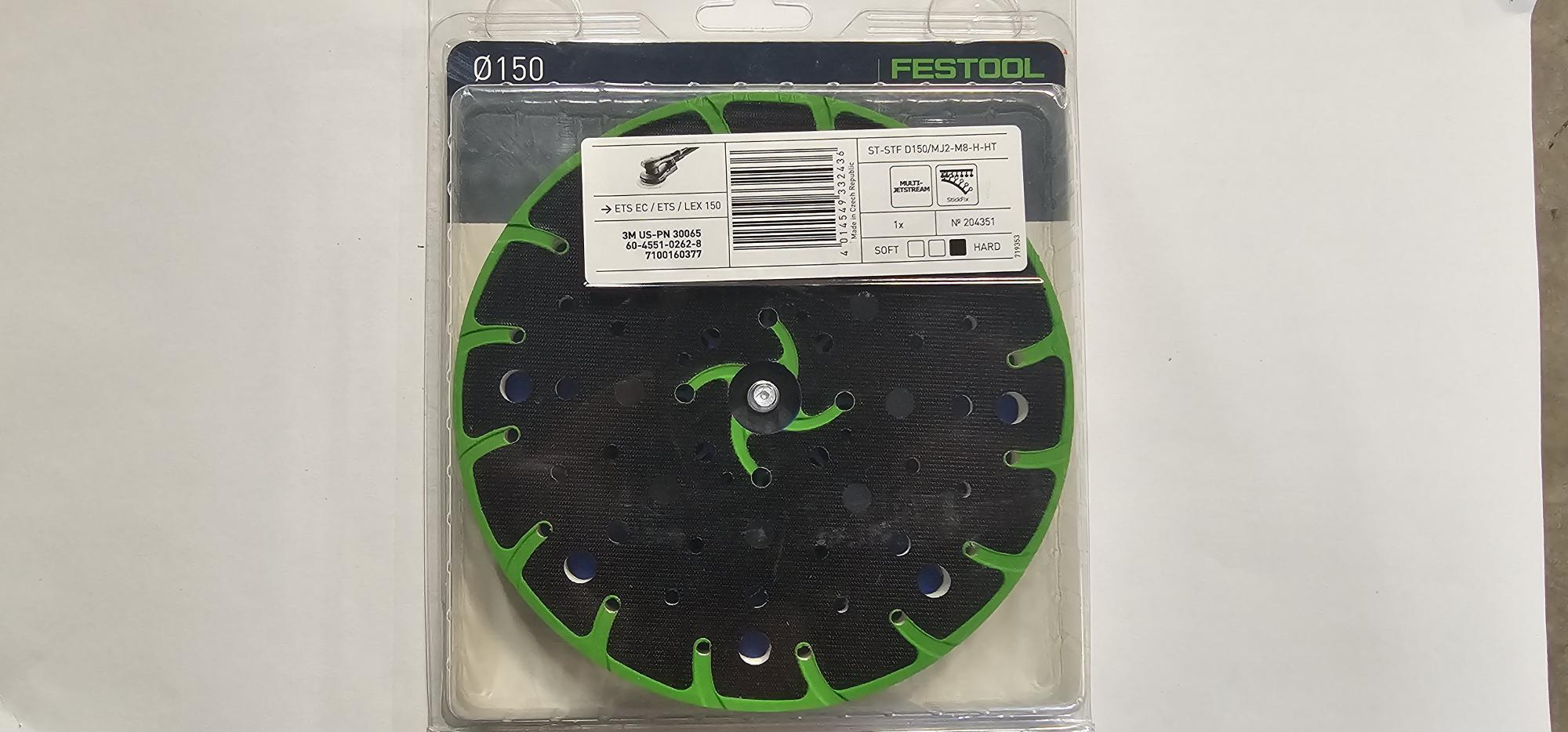 Festool 30065 6 Inch Sanding Backing Pad