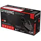 GPNB46100 Gloveworks Black Nitrile PF Ind LG Gloves