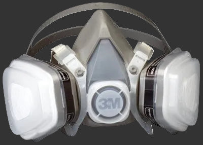 3M 7191 Dual Cartridge Respirator Assembly Organic Vapor/P95 – Small