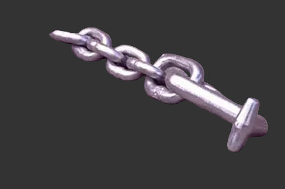 Mo-Clamp 6310 Ford T Hook with 5/16 Inch Chain