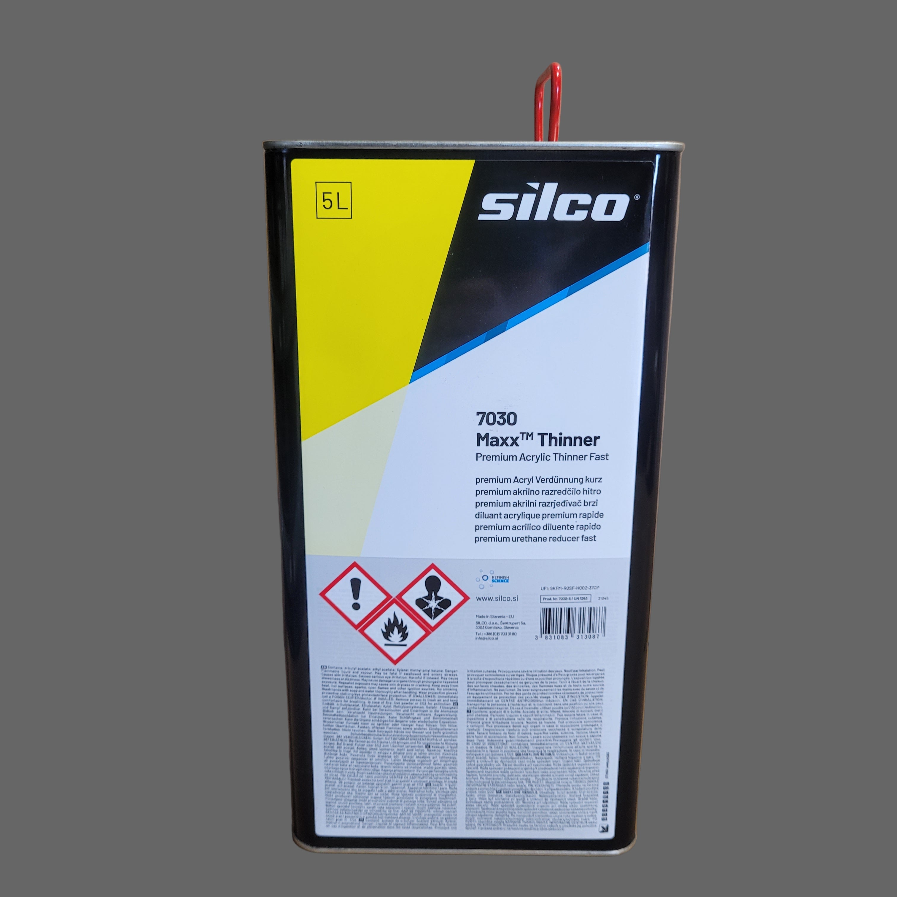 Silco 7030 Thinner-Reducer, Fast; 5L