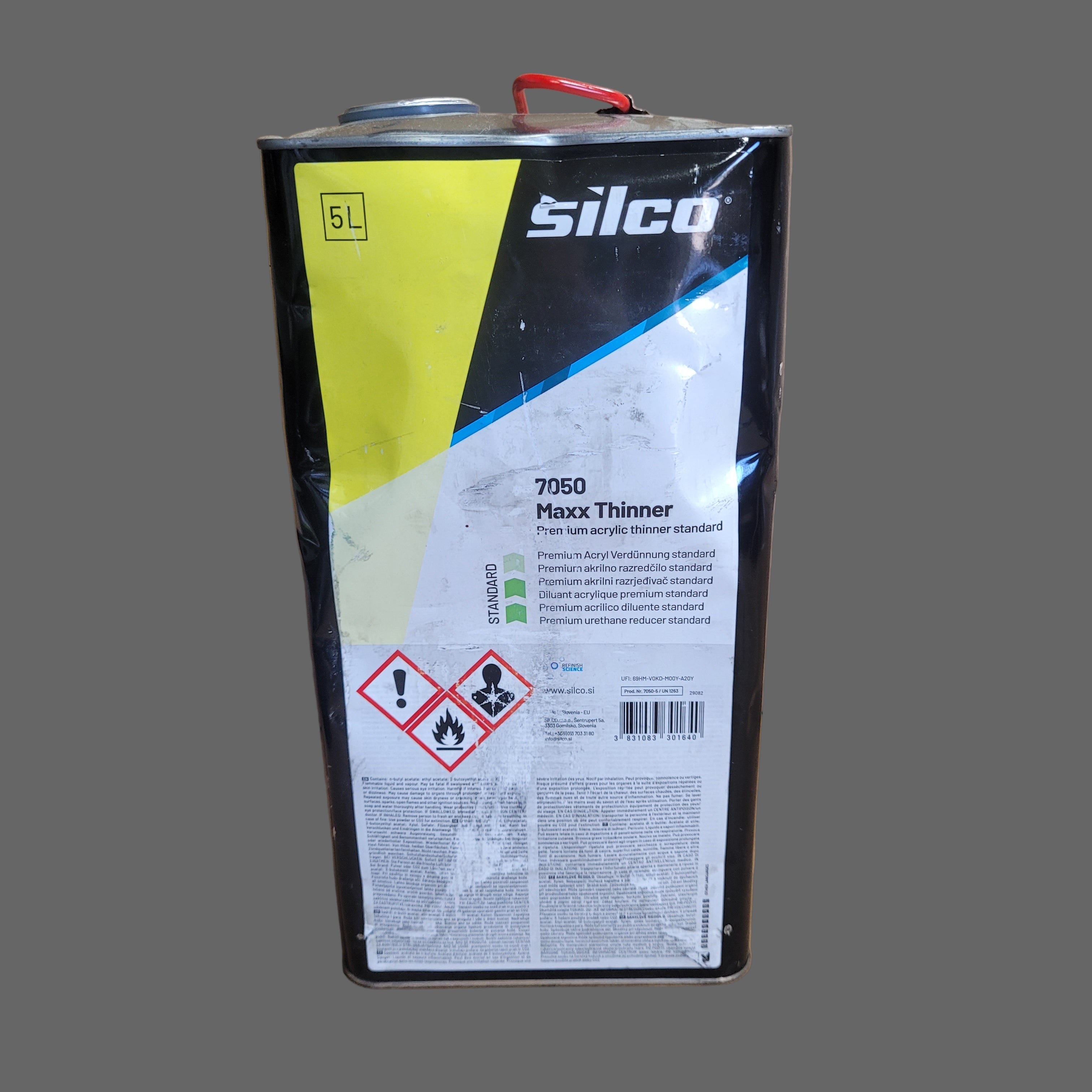 Silco 7050 Thinner-Reducer, Standard; 5L