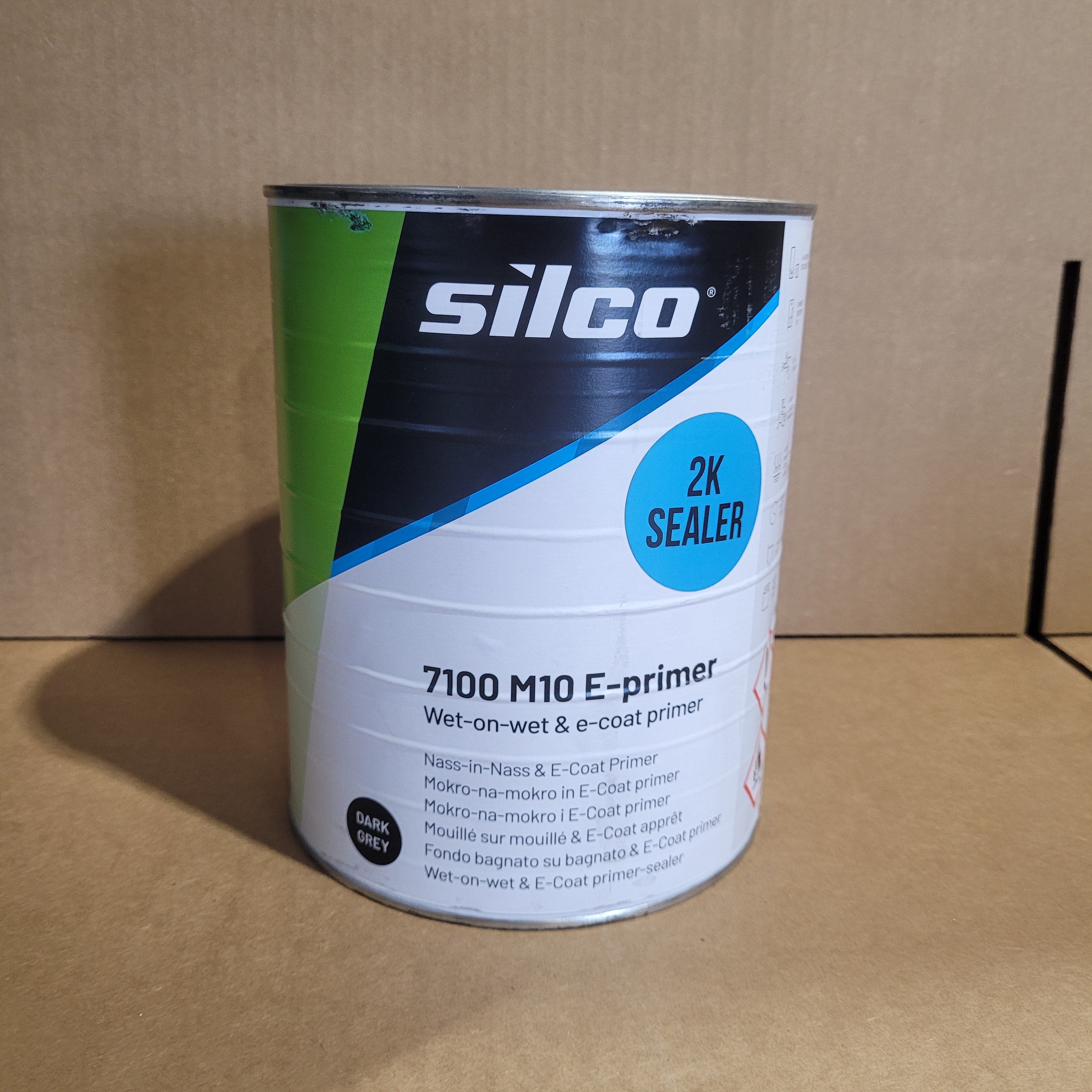 Silco 7100 M10 2K Dark Grey Sealer Wet-on-wet & E-coat primer-seale 3.5L