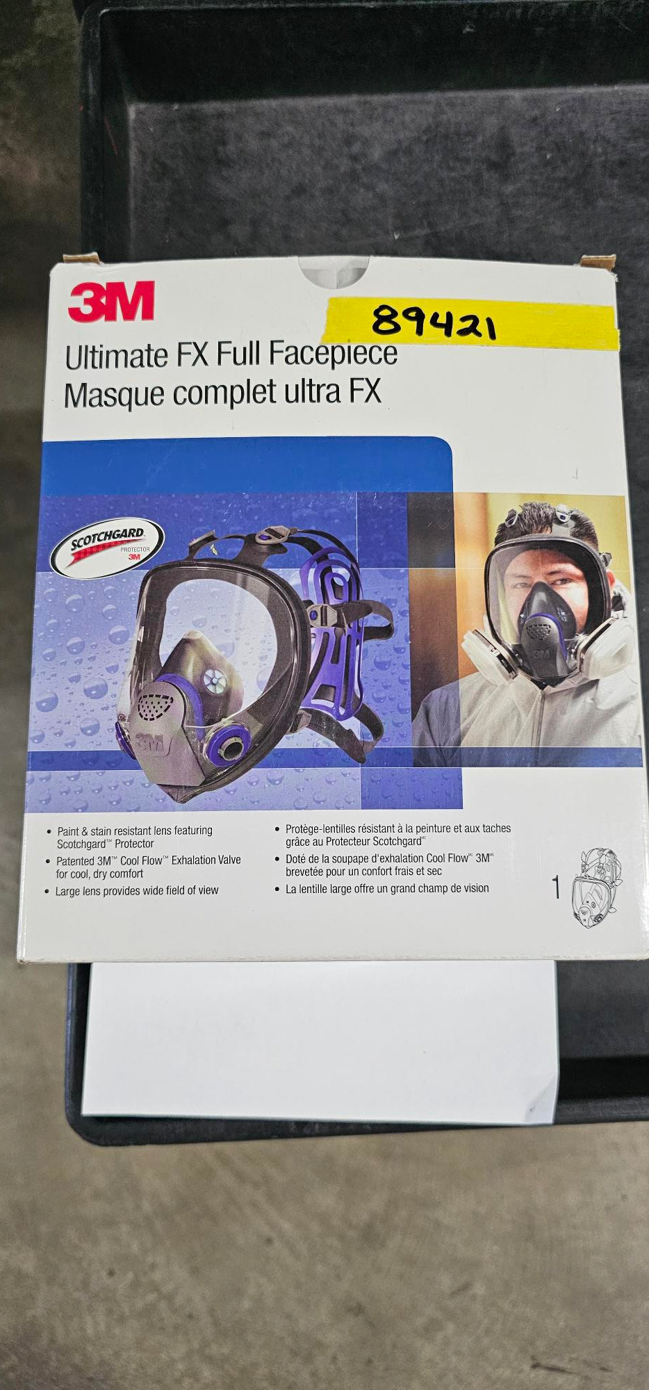 3M FF-400 Ultimate FX Full Face Respirator Medium