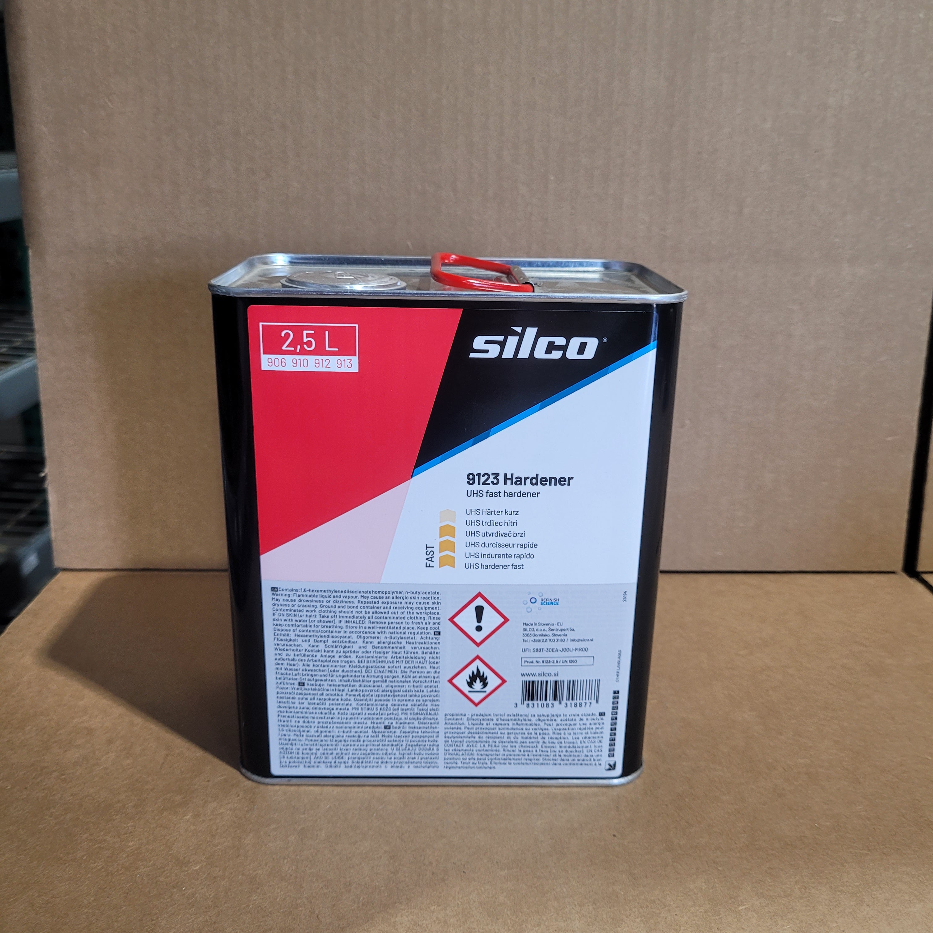 Silco 9123 UHS Acrylic Fast Hardener; 2,5 L