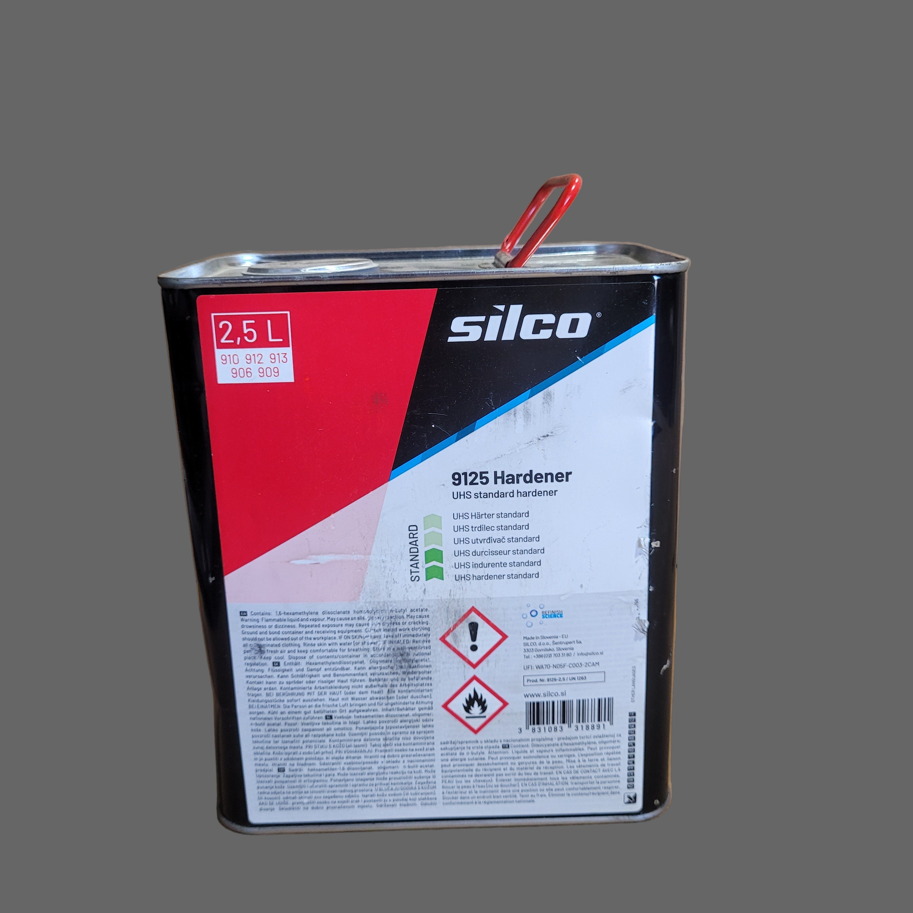 Silco 9125 UHS Acrylic Standard Hardener; 2,5 L