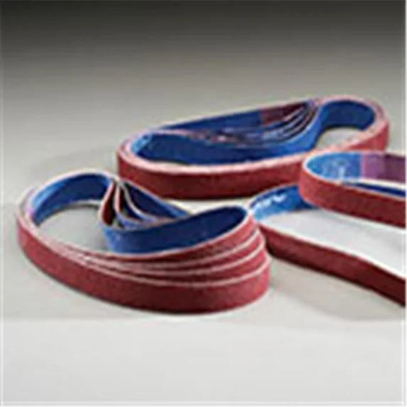 carborundum portable file belt 54669 80 grit green abrasive belt for weld dressing and metal finishing