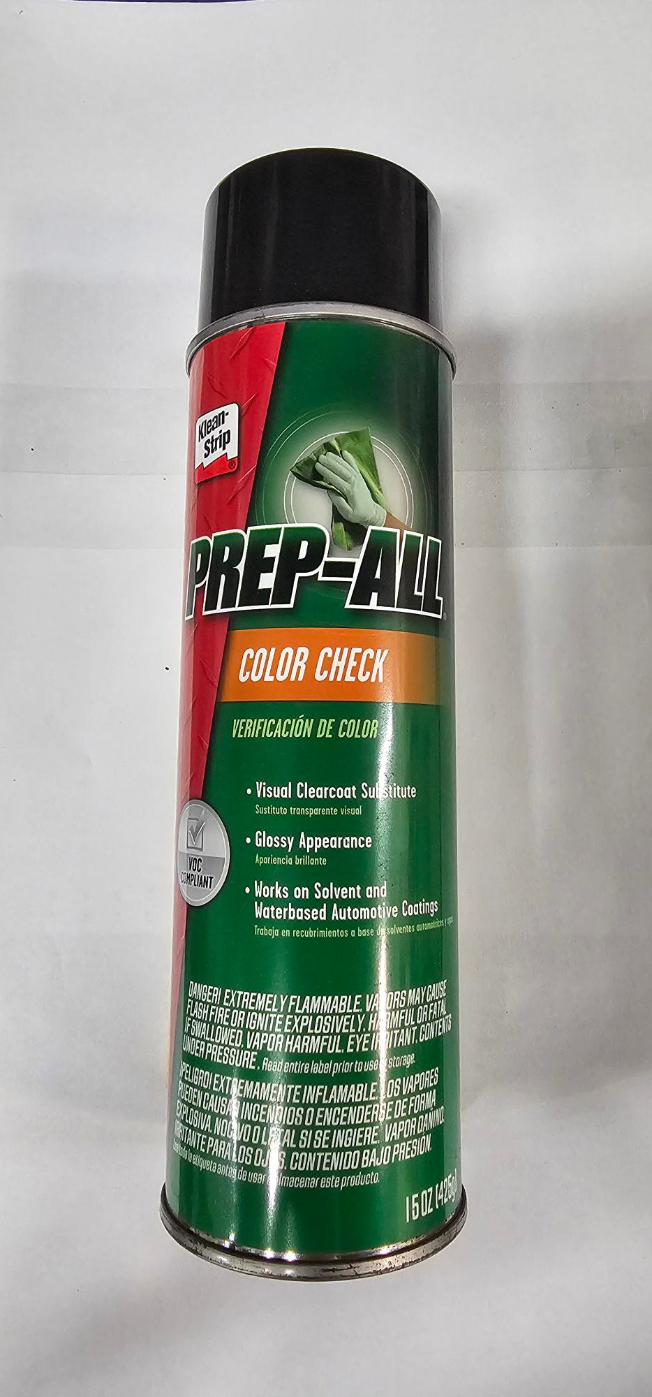 Prep-A-Tack can on a white background