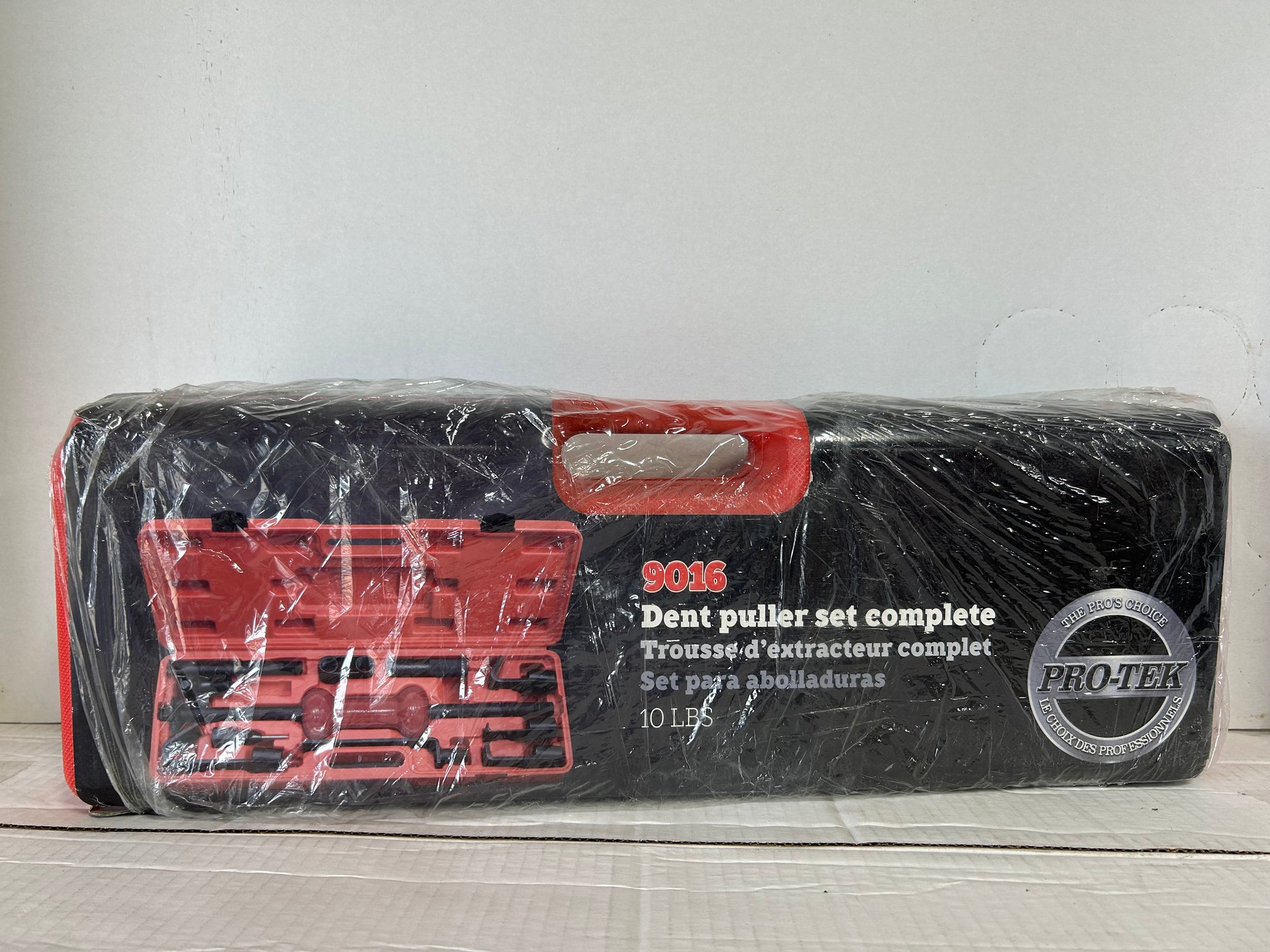 Pro-Tek 9016 dent puller set with 10 pound slide hammer
