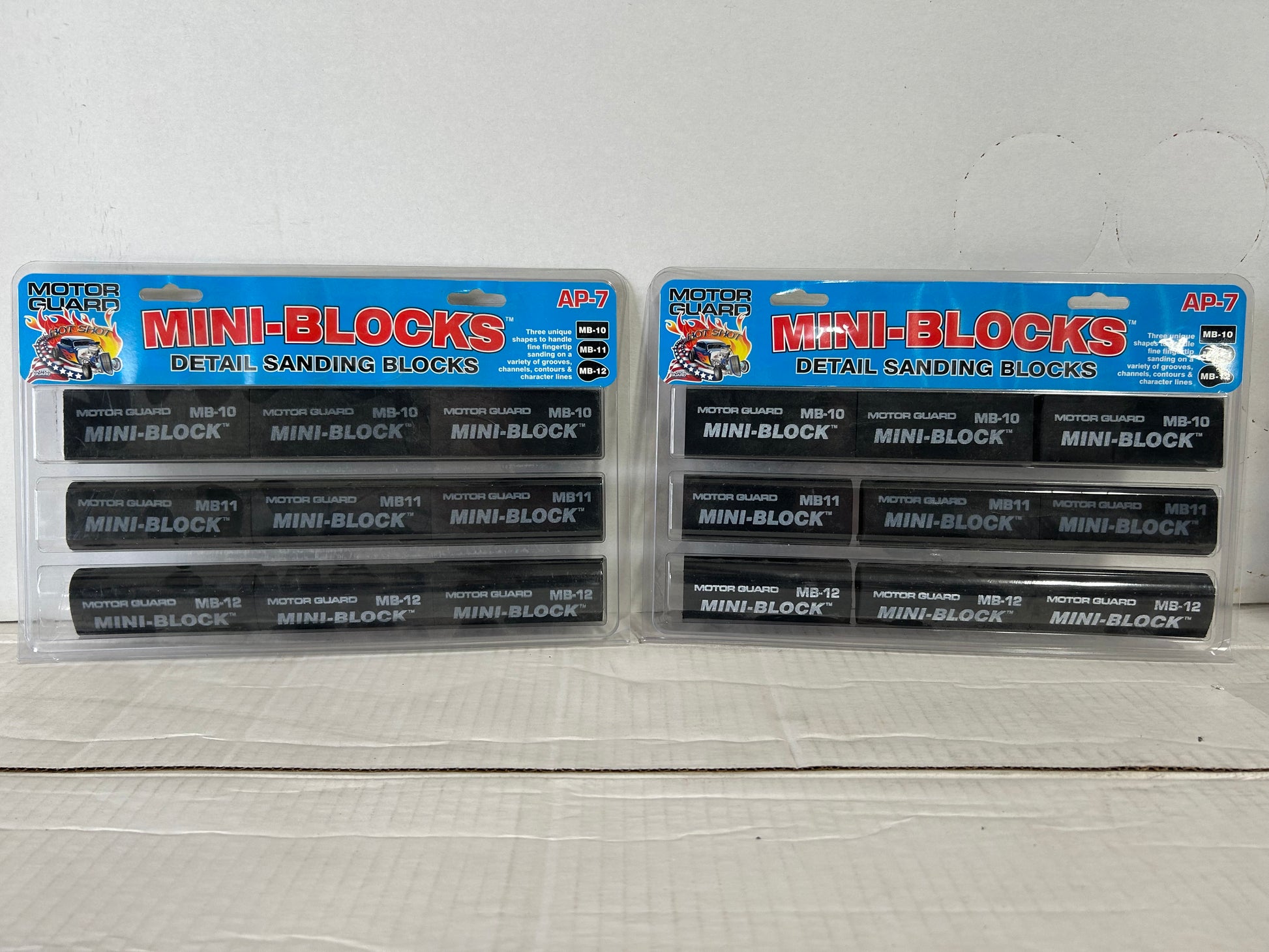 Motor Guard Mini-Blocks detail sanding assortment for precision sanding
