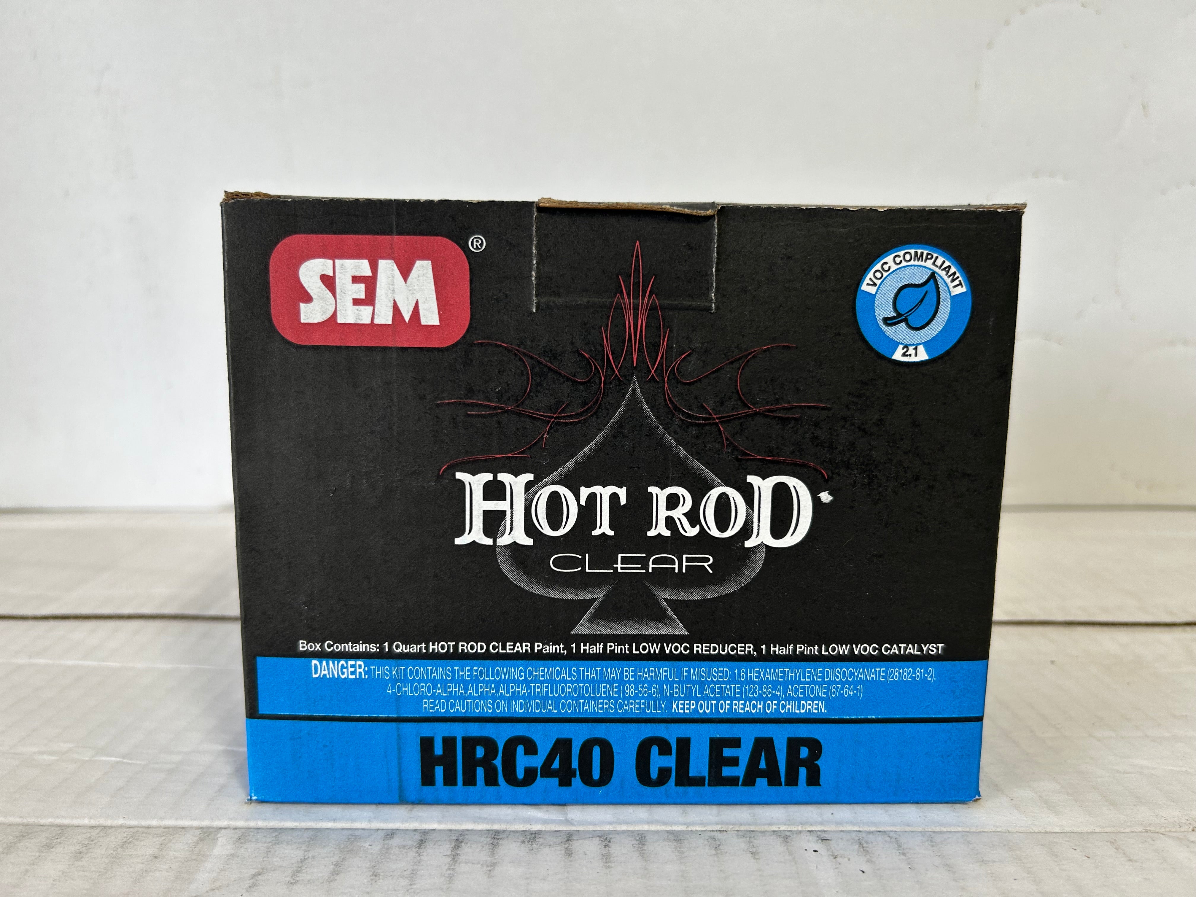 HRC40 SEM Hot Rod Clear
