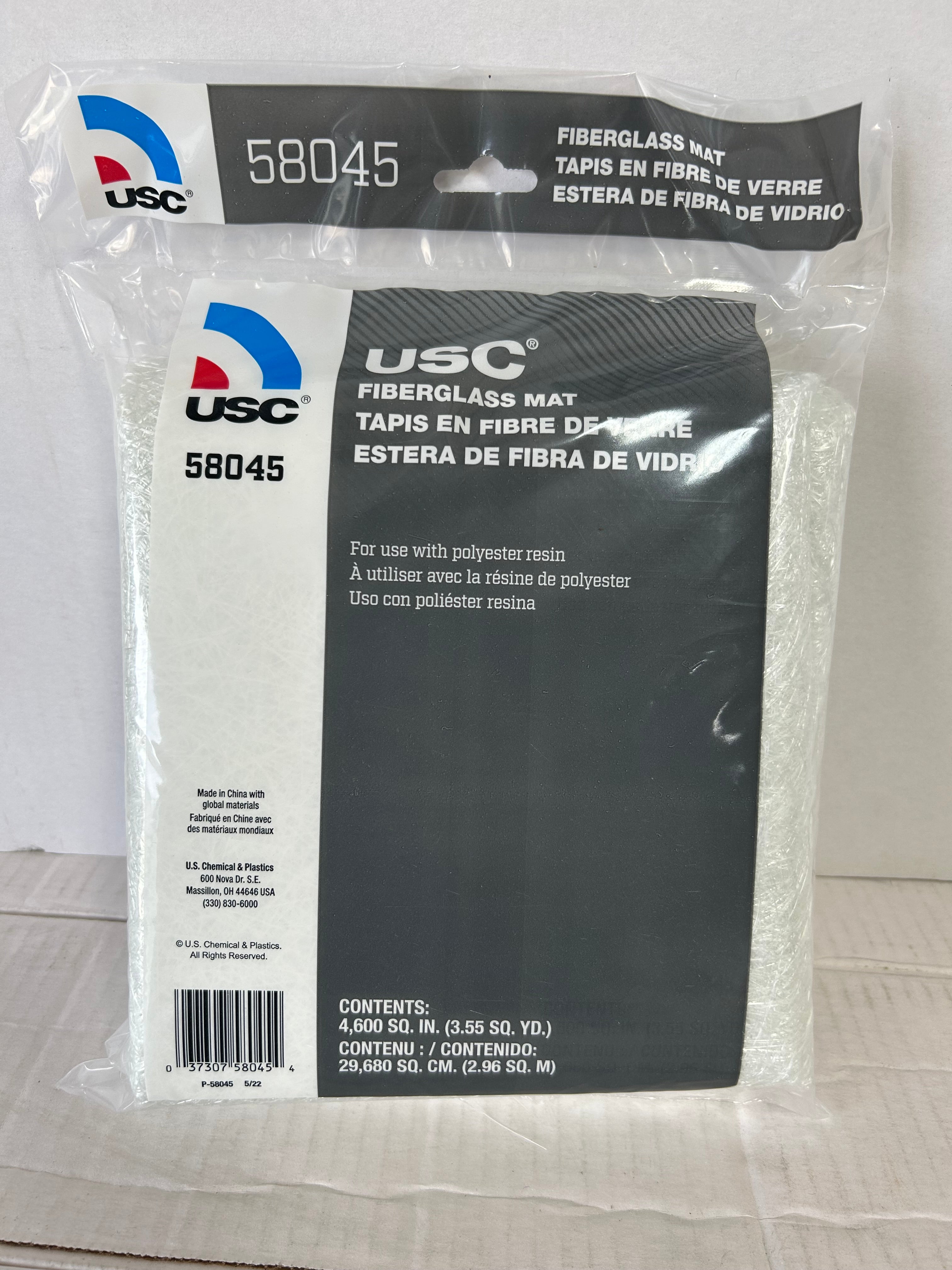 USC Fiberglass Mat 58045