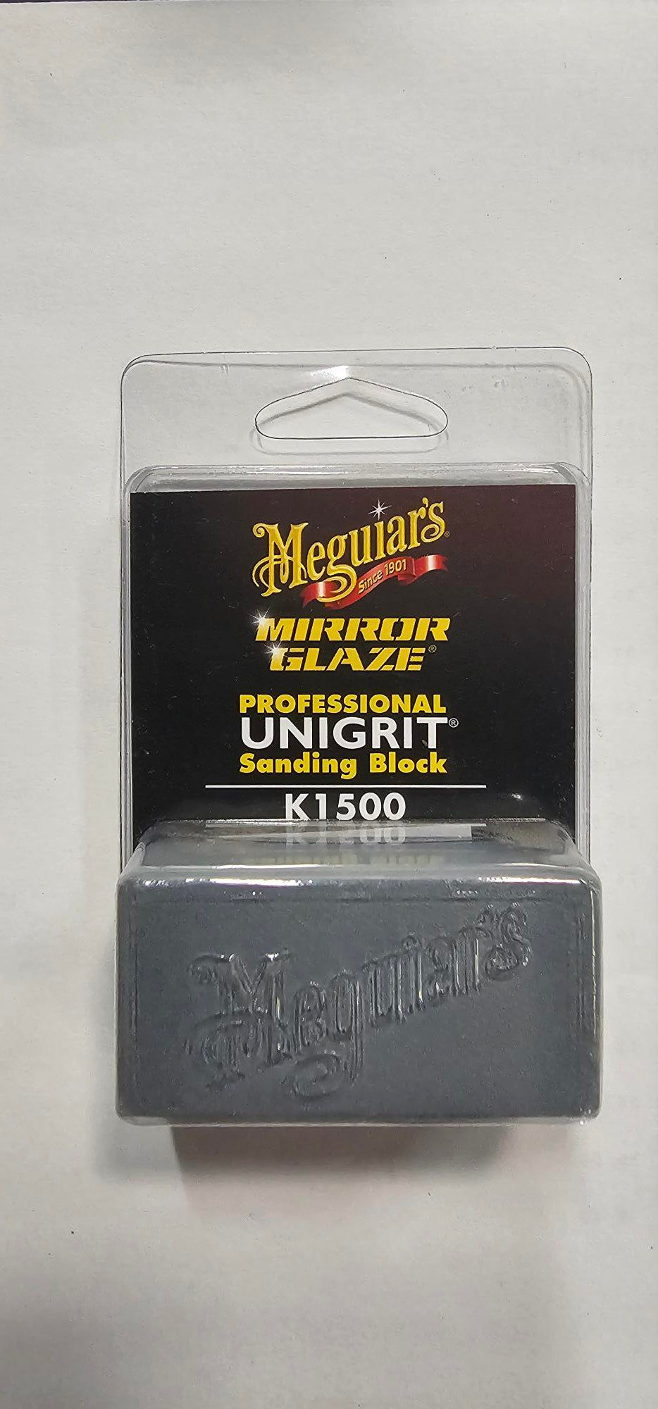 Meguiars Mirror Glaze Unigrit K1500 Sanding Block