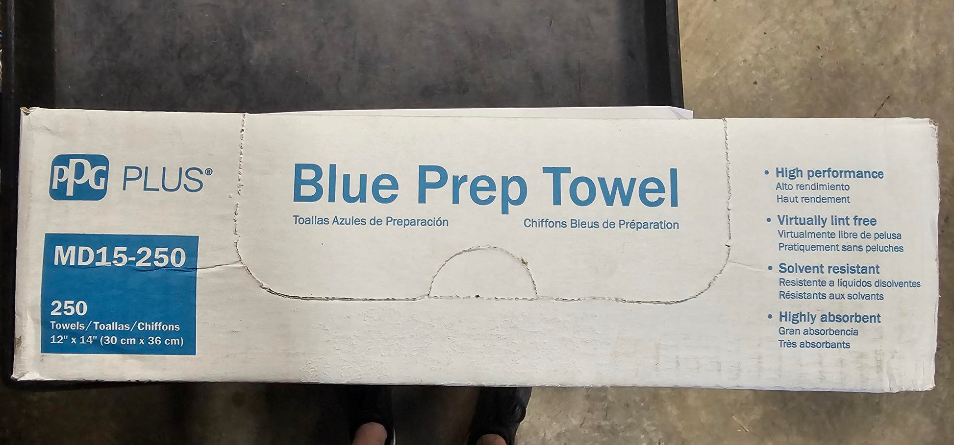 PPG 12x14 Blue Flat Prep Towels