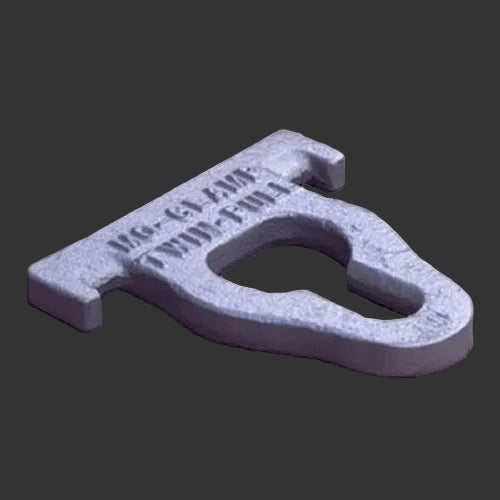 Mo-Clamp 1200 Twin Pull dual clamp adapter for 3/8 inch chain 6 ton capacity