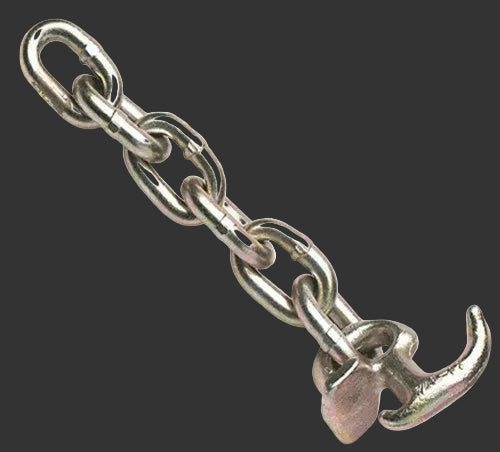 Mo-Clamp 6306 GM R Hook with 3/8 Inch x 11 Inch Chain