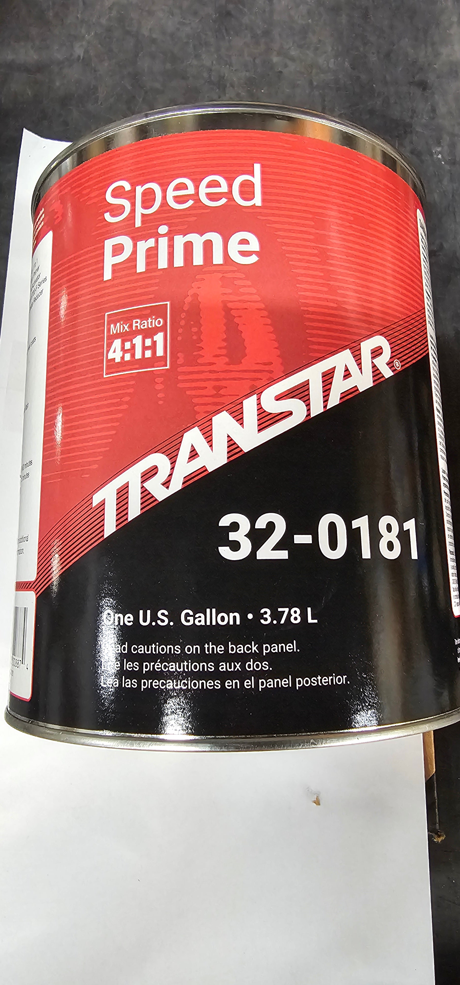 Transtar 32-0181 Speed Prime 2K Urethane Primer Surfacer