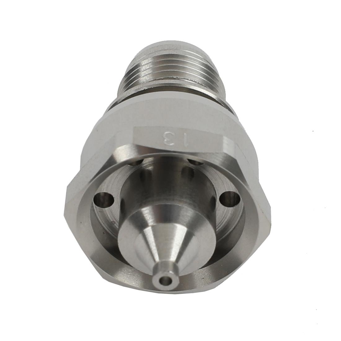 Metal mechanical component on a white background