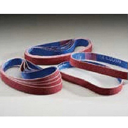 carborundum 54668 carbo medalist portable file belt 60 grit 1/2 x 18 ceramic alumina grinding belt