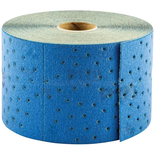 Norton 06122 A975 Series NorGrip Sheet Roll, 2-3/4 in W x 13 yd L, P400 Grit Blue