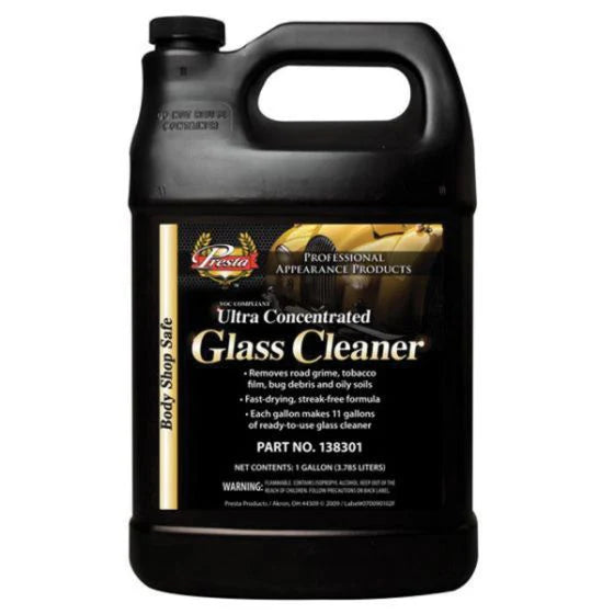 Presta 138301 Ultra Concentrated Glass Cleaner – 1 gal