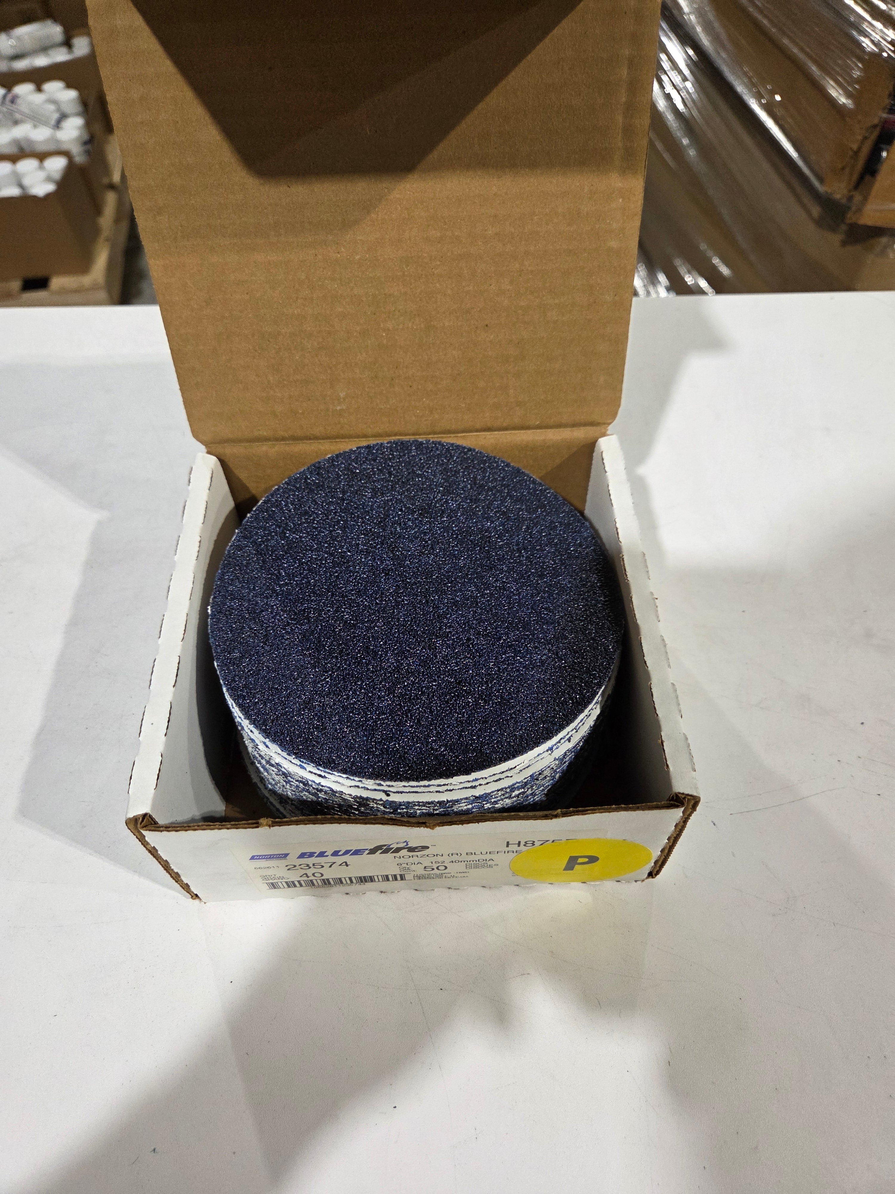 Norton Abrasives PSA Disc 6 In. 40 Grit 23574