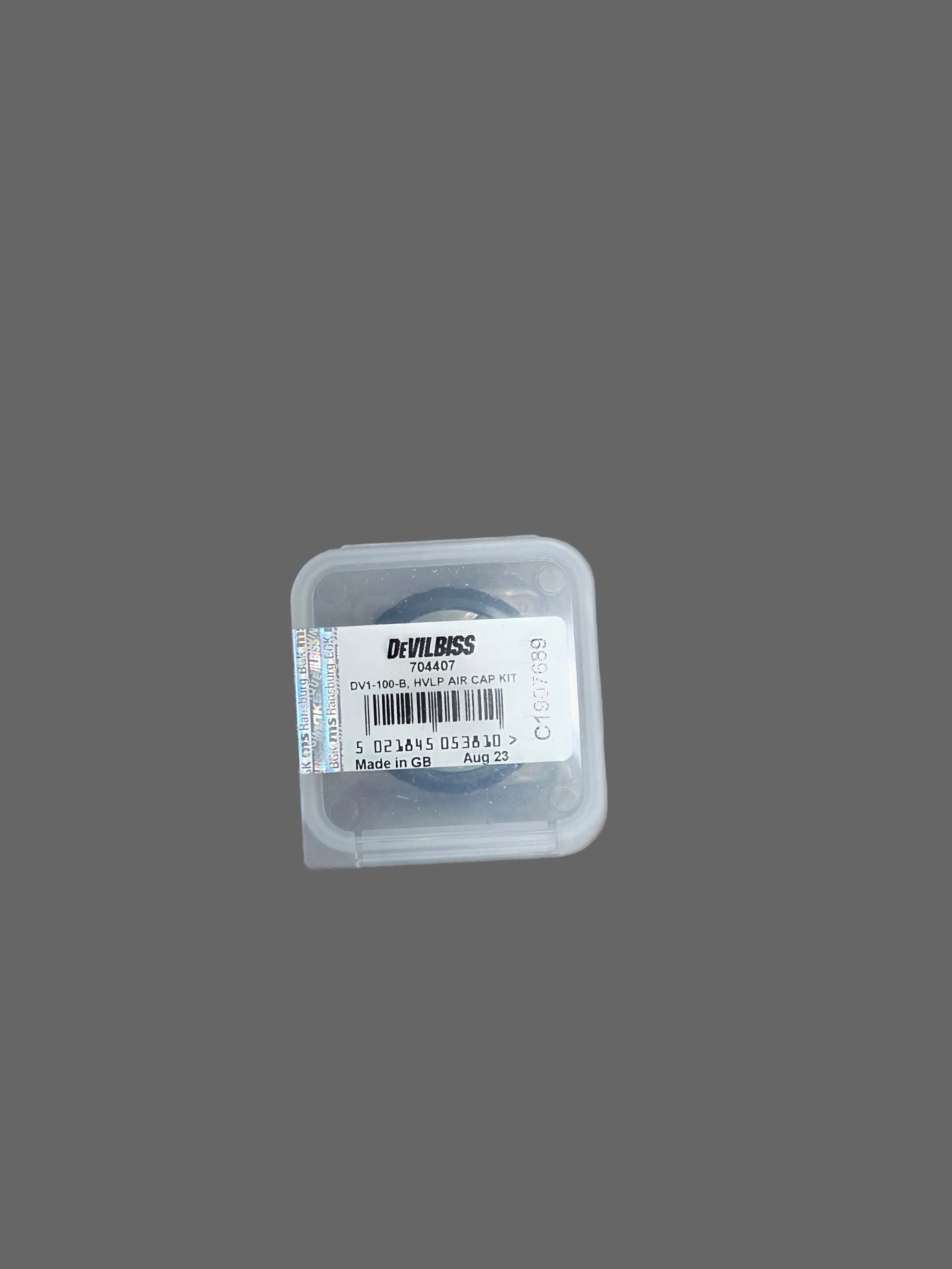 DeVilbiss 704407 DV1-B air cap 15 PSI spray gun nozzle