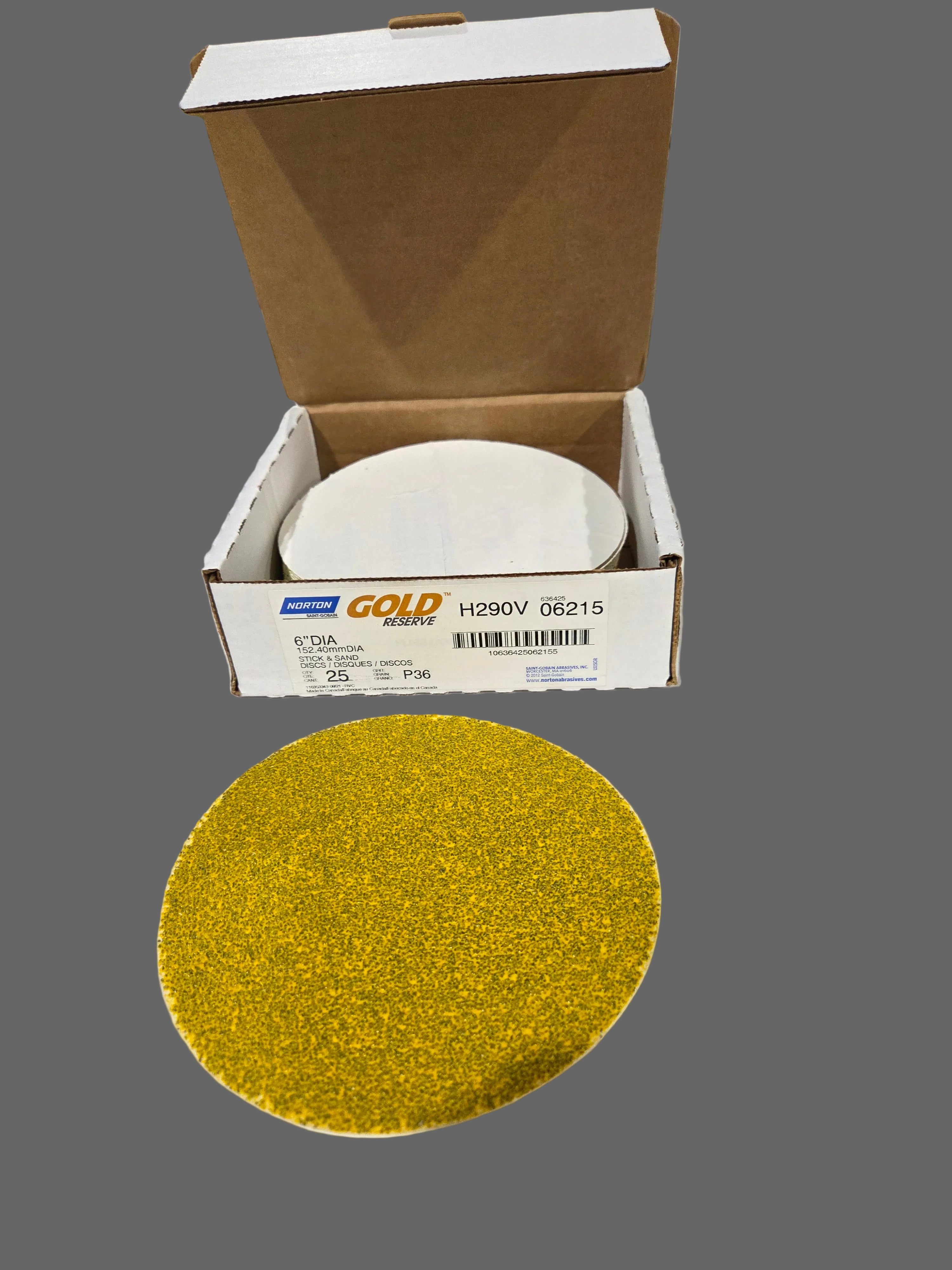 Norton Abrasives Sandpaper Gold Reserve 06215