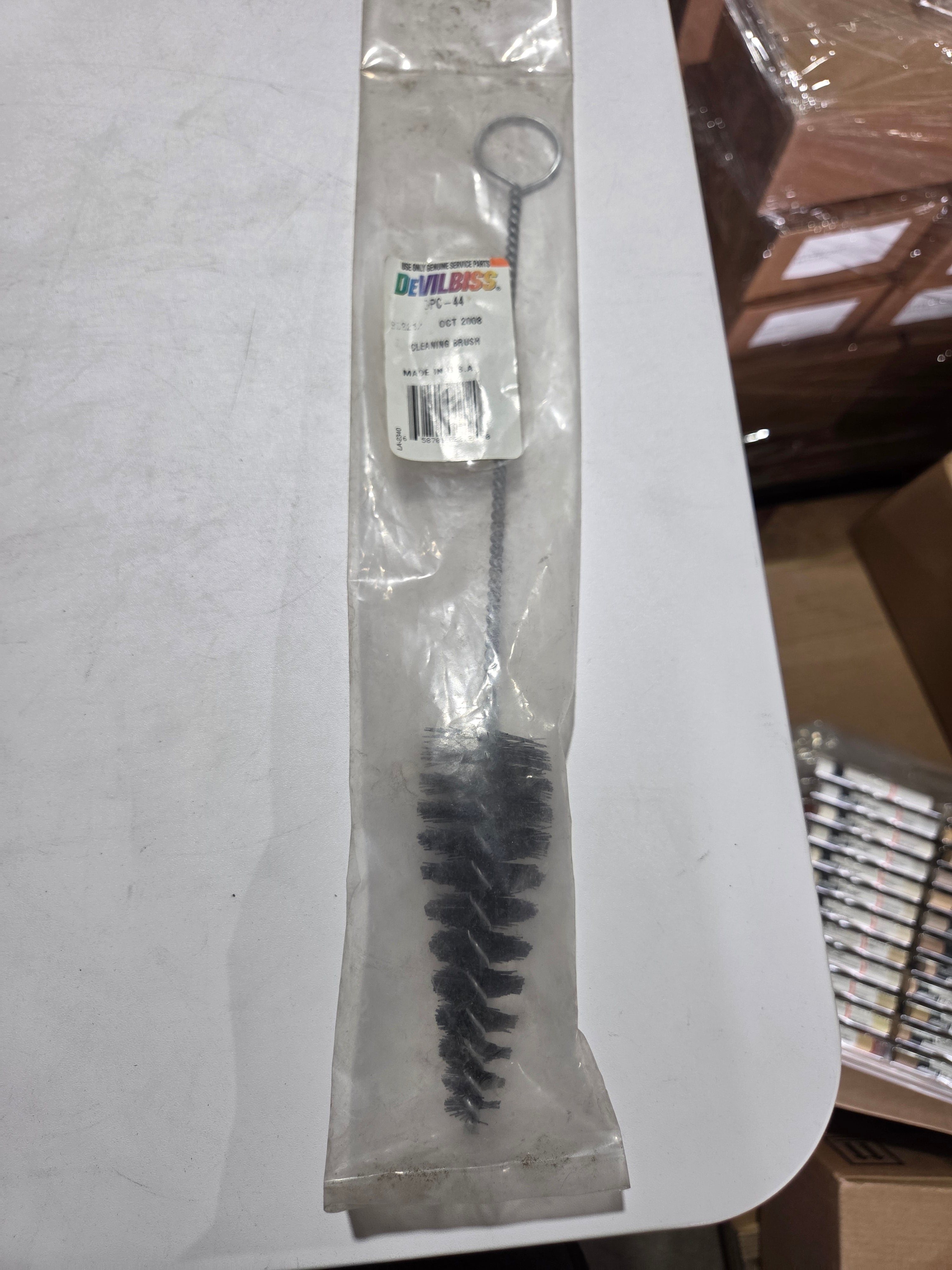 DeVilbiss DPC-44 cleaning brush 802212 spray gun maintenance brush