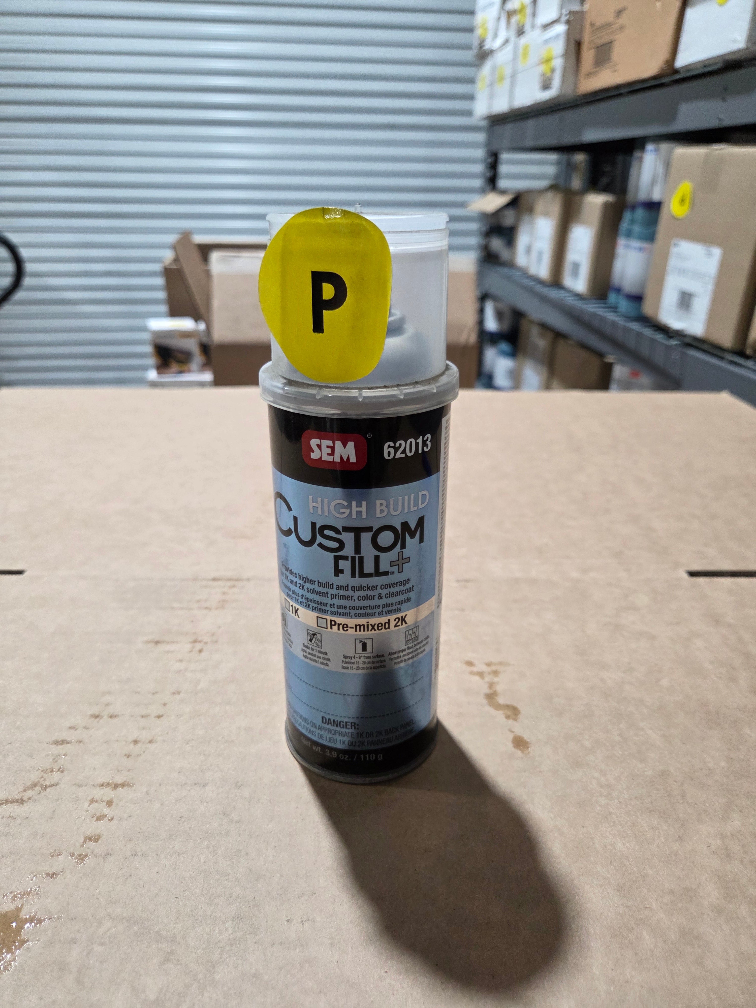 SEM 62013 Custom Fill Plus High Build Aerosol Blank