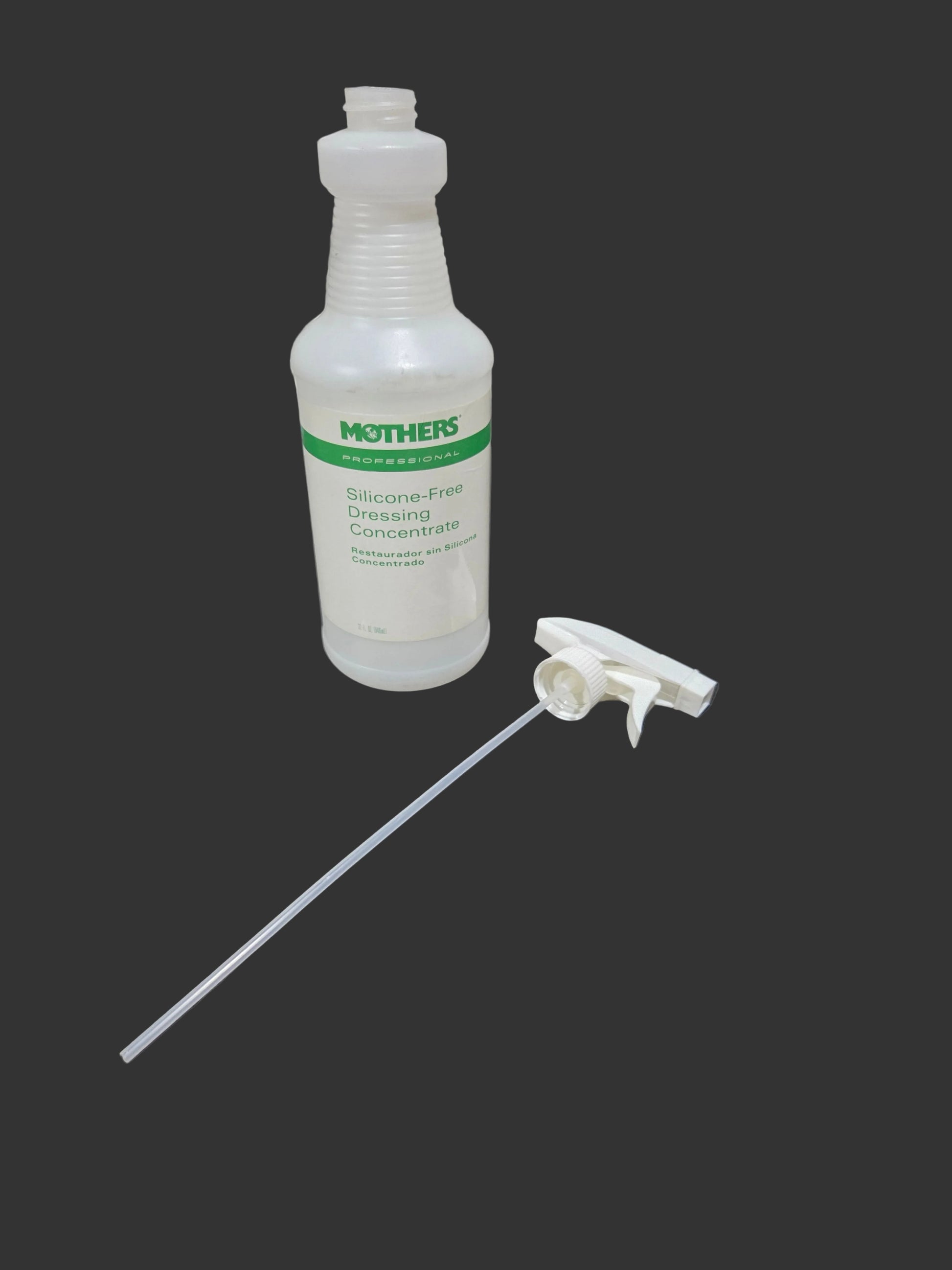 Mothers 88632 32oz empty silicone free dressing bottle polyethylene