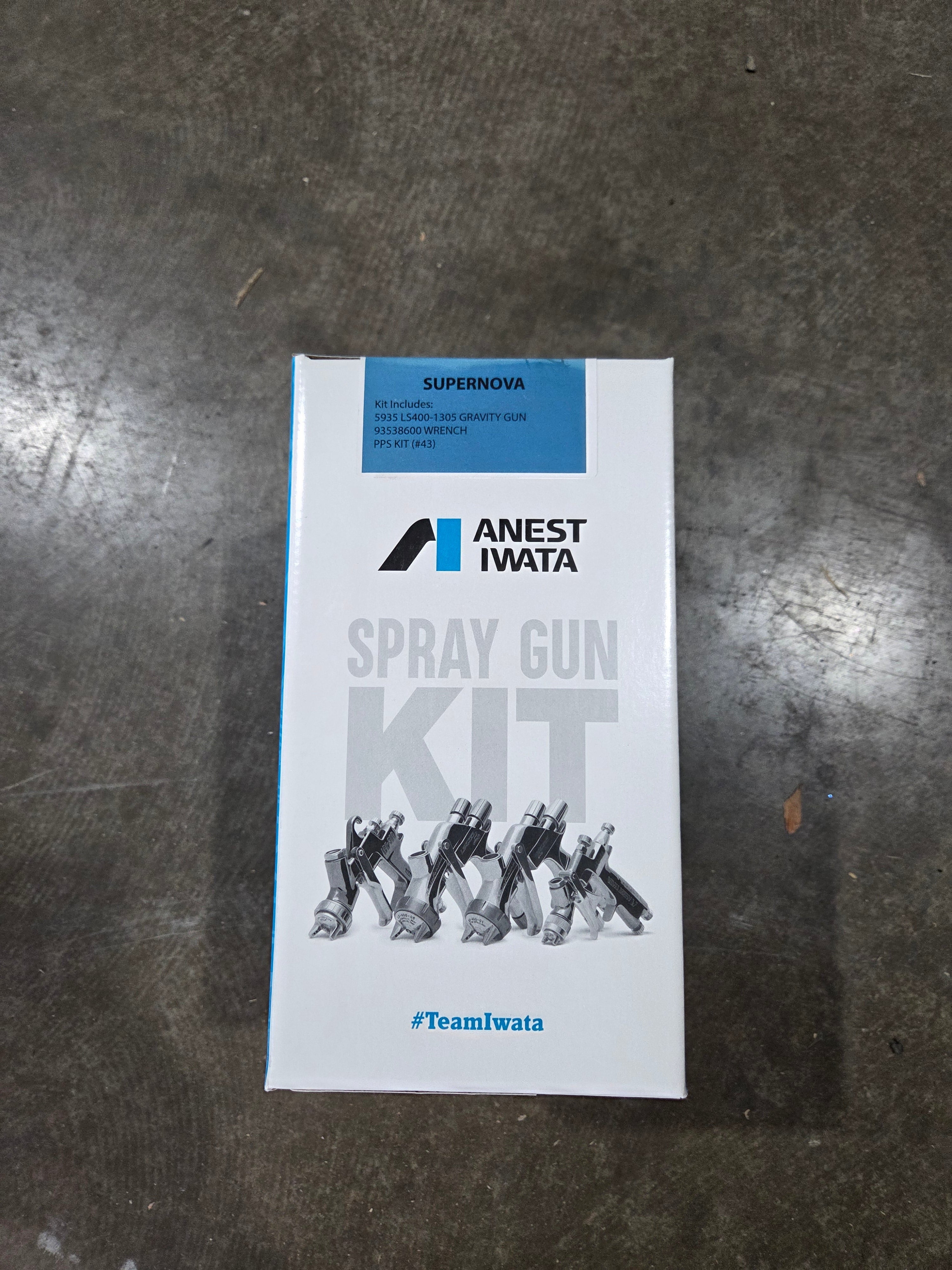 Anest Iwata 5935 LS400 Supernova 1.3mm HVLP Spray Gun