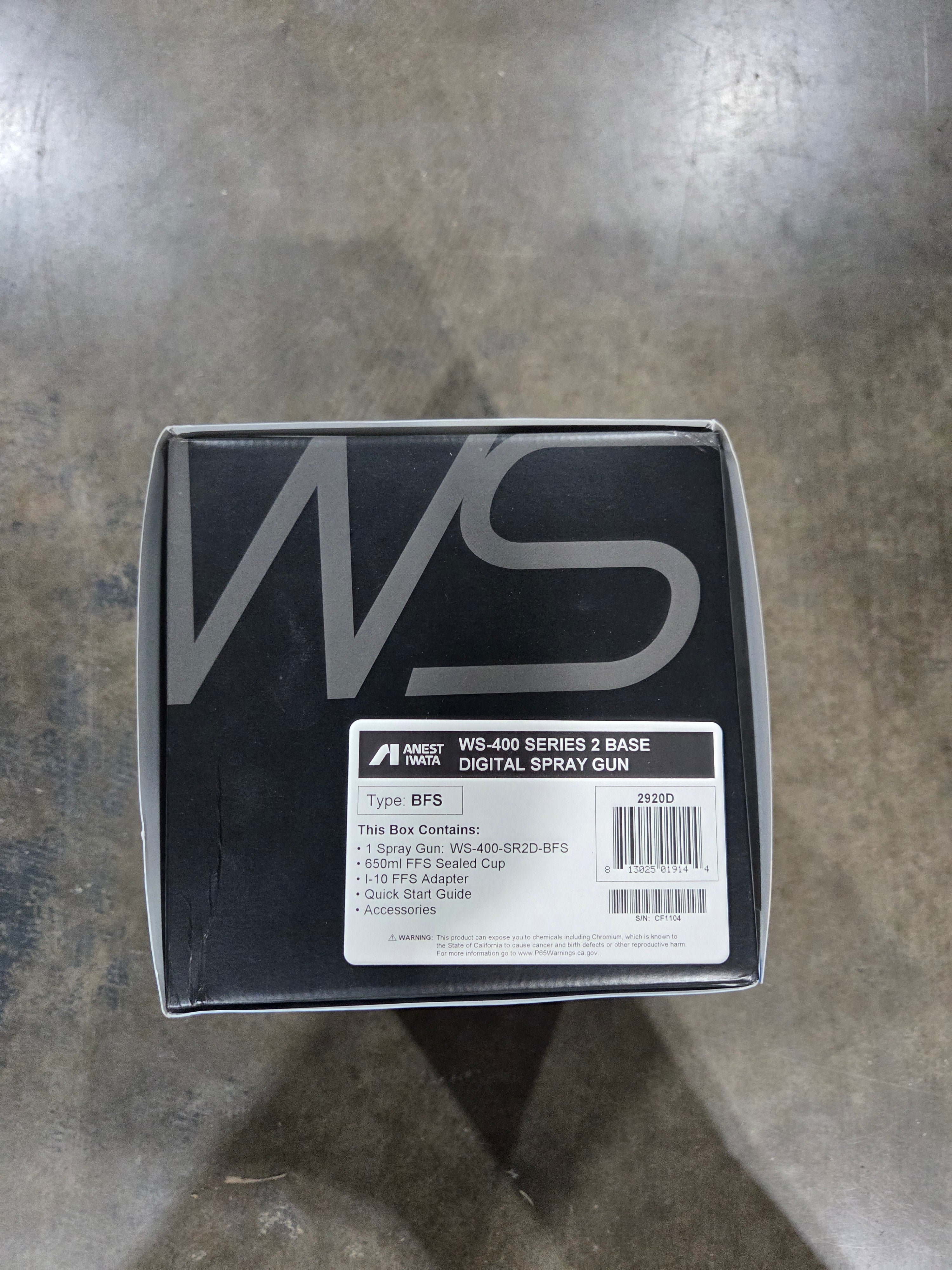 Iwata WS400 Series 2 Digital Spray Gun BF-S Nozzle