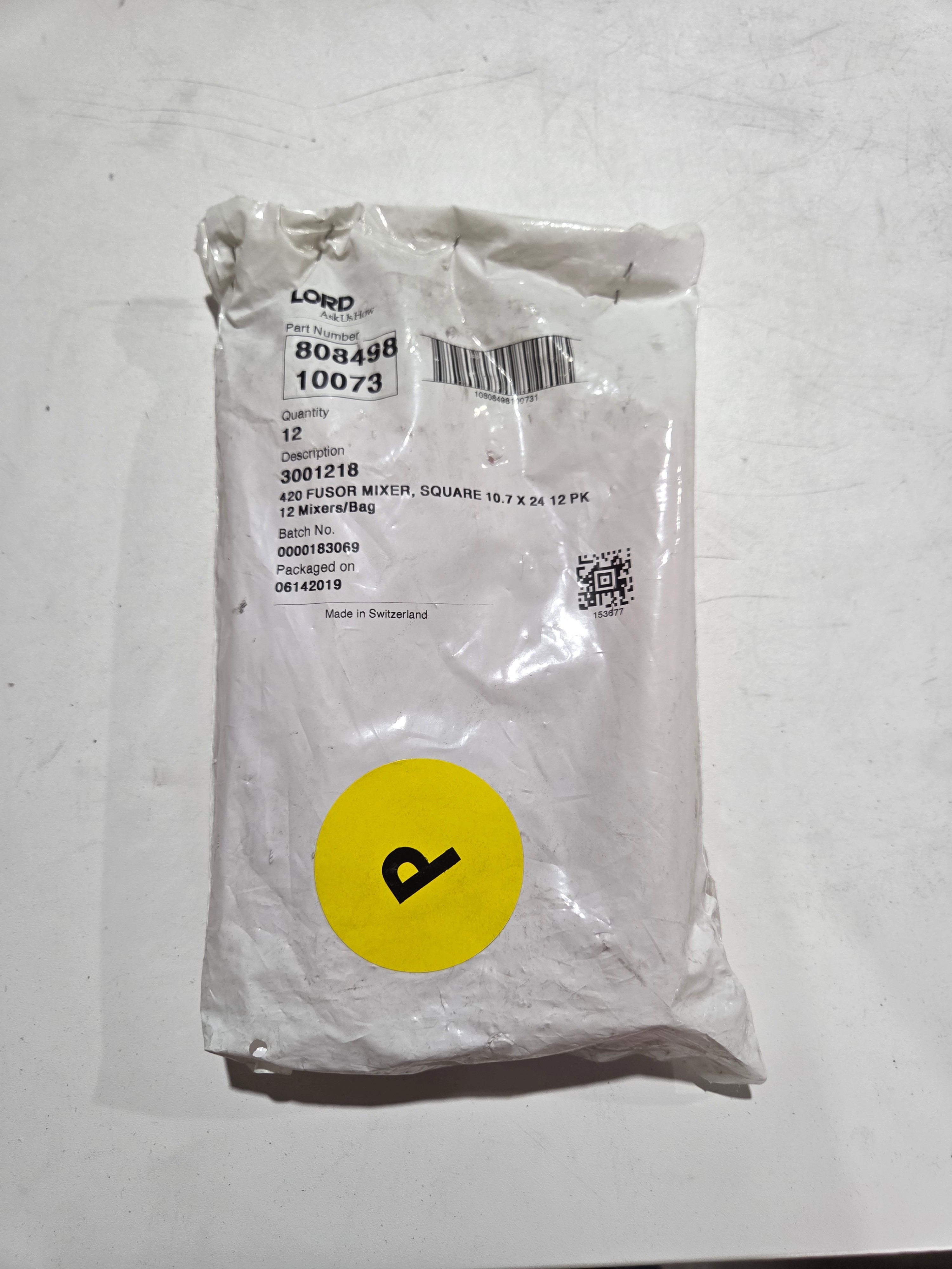 Fusor 420 power mixing tips 24 element 12 pack adhesive mixing