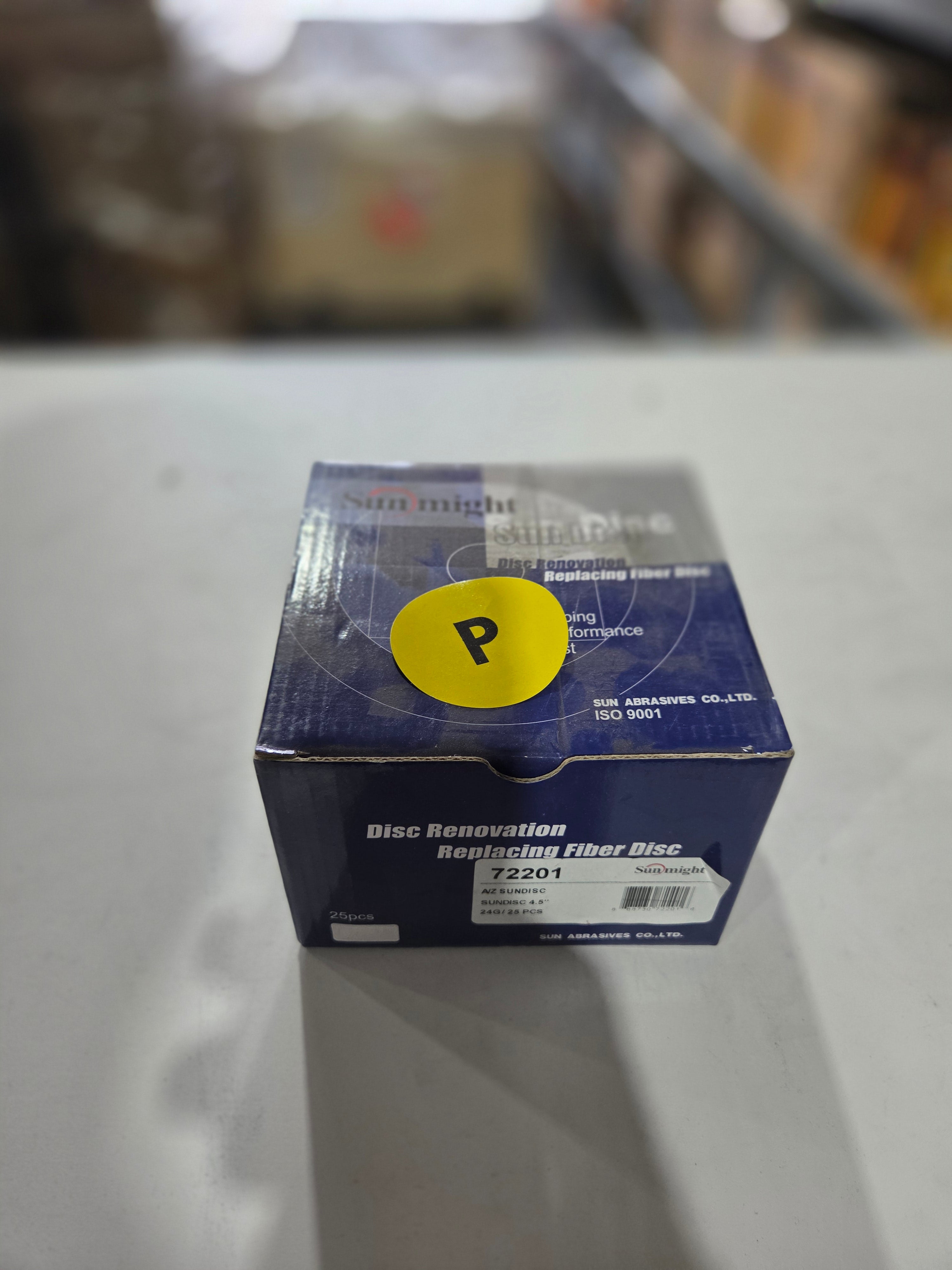 Sunmight 72201 4.5 inch 24 grit fibre disc 25 pack grinding disc