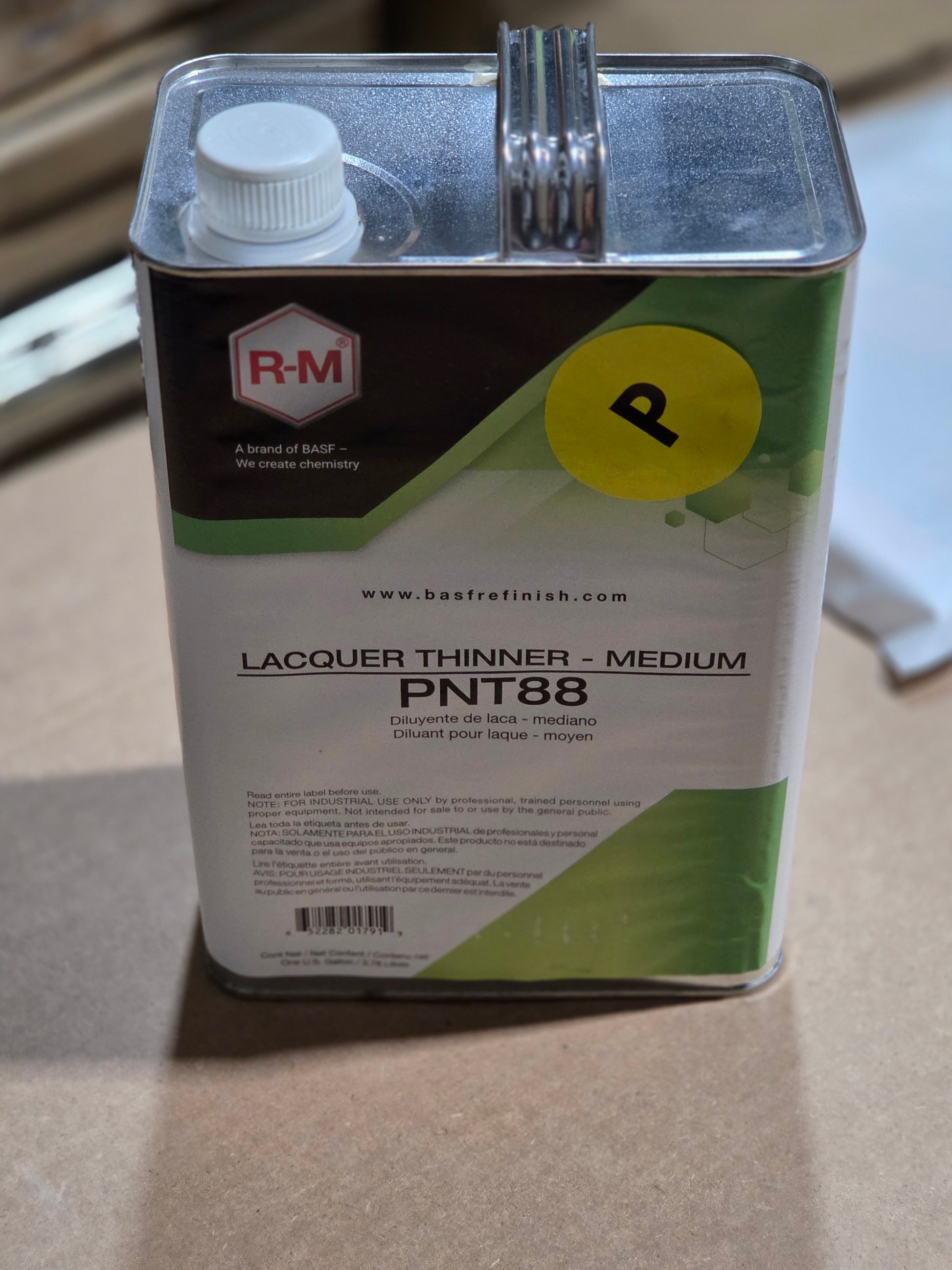 PNT88 all purpose thinner medium gallon automotive paint reducer solvent