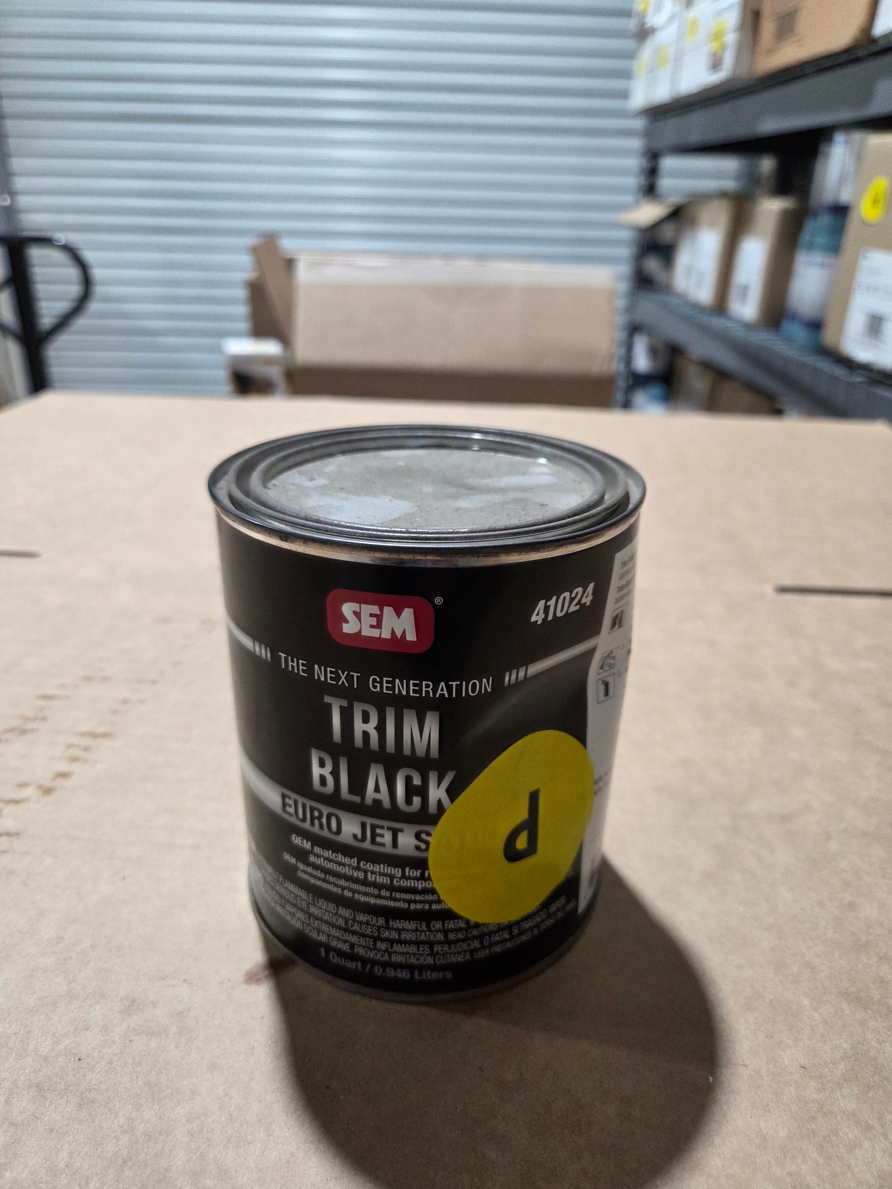 SEM 41024 Trim Black Euro Jet
